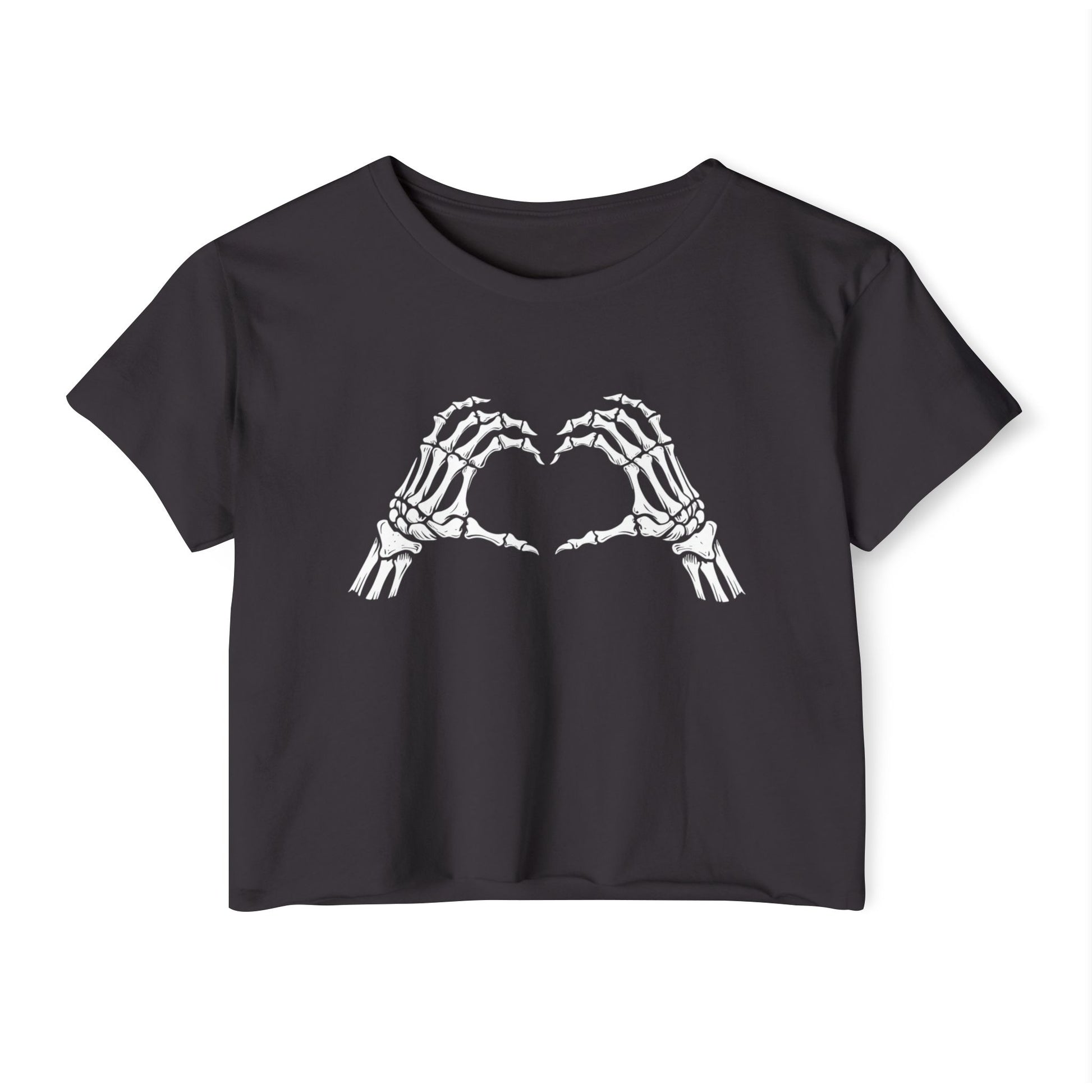 Women's Festival Crop Top with Skeleton Heart Design | Perfect for Music Festivals, Halloween Parties, Summer Outings, Casual Wear, [...]
