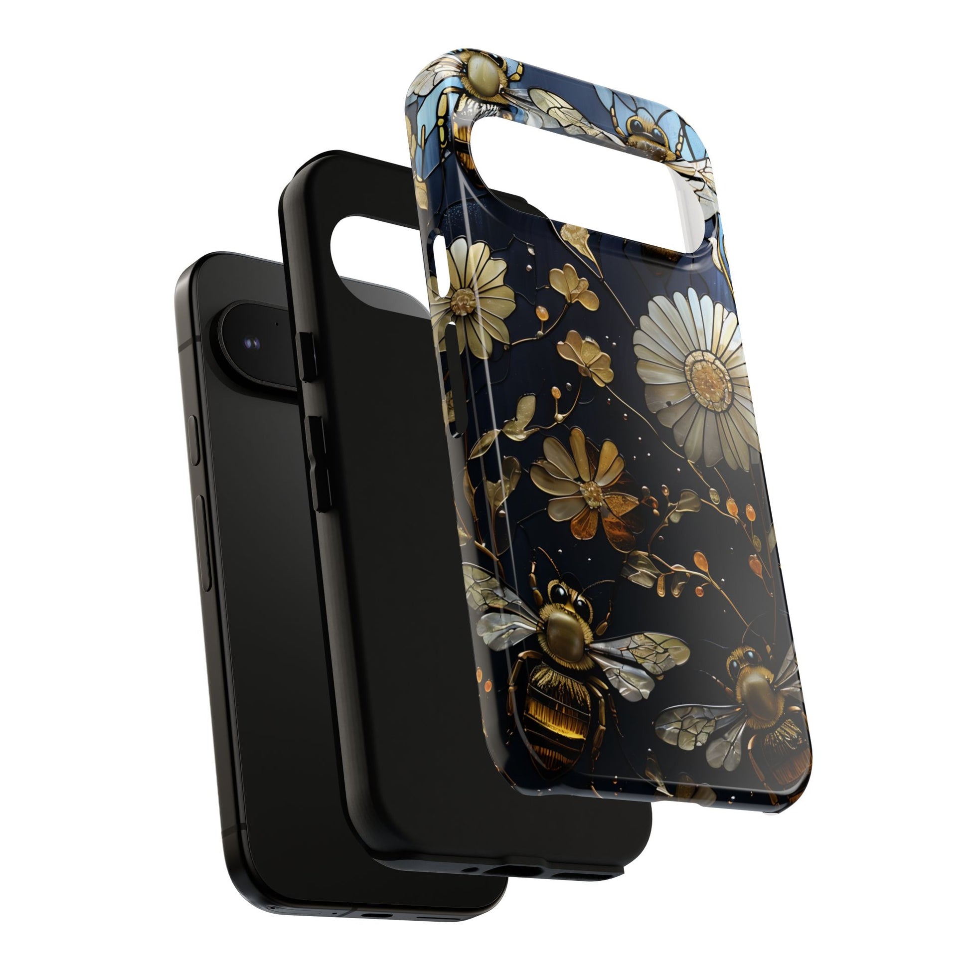 Bee & Flower Phone Cases - Tough, Stylish Protection, Gifts for Nature Lovers, Floral Phone Accessories, Cute Cases for All Ages