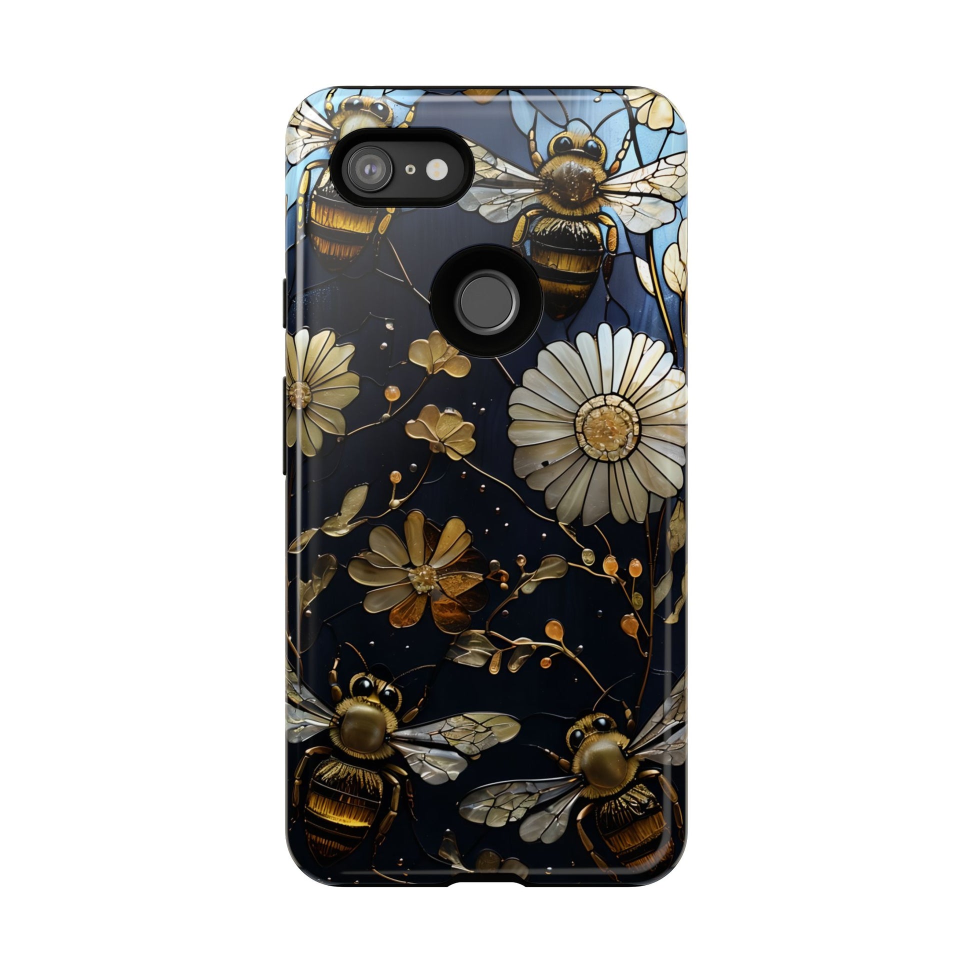 Bee & Flower Phone Cases - Tough, Stylish Protection, Gifts for Nature Lovers, Floral Phone Accessories, Cute Cases for All Ages