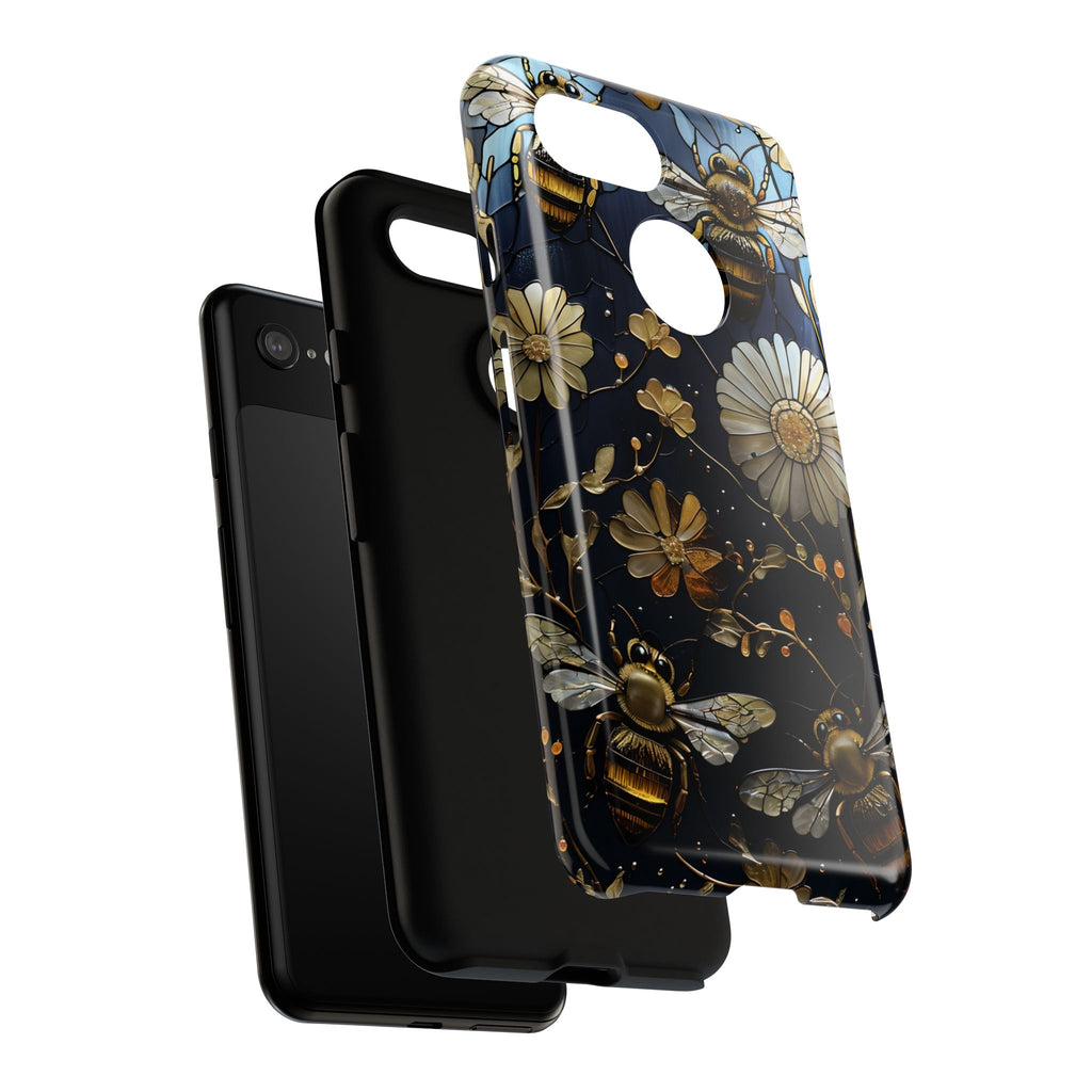 Bee & Flower Phone Cases - Tough, Stylish Protection, Gifts for Nature Lovers, Floral Phone Accessories, Cute Cases for All Ages