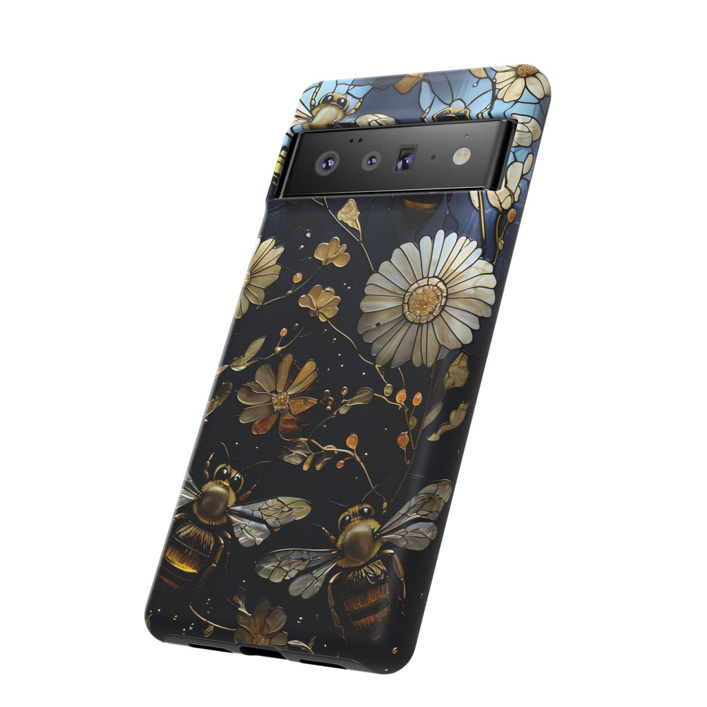 Bee & Flower Phone Cases - Tough, Stylish Protection, Gifts for Nature Lovers, Floral Phone Accessories, Cute Cases for All Ages