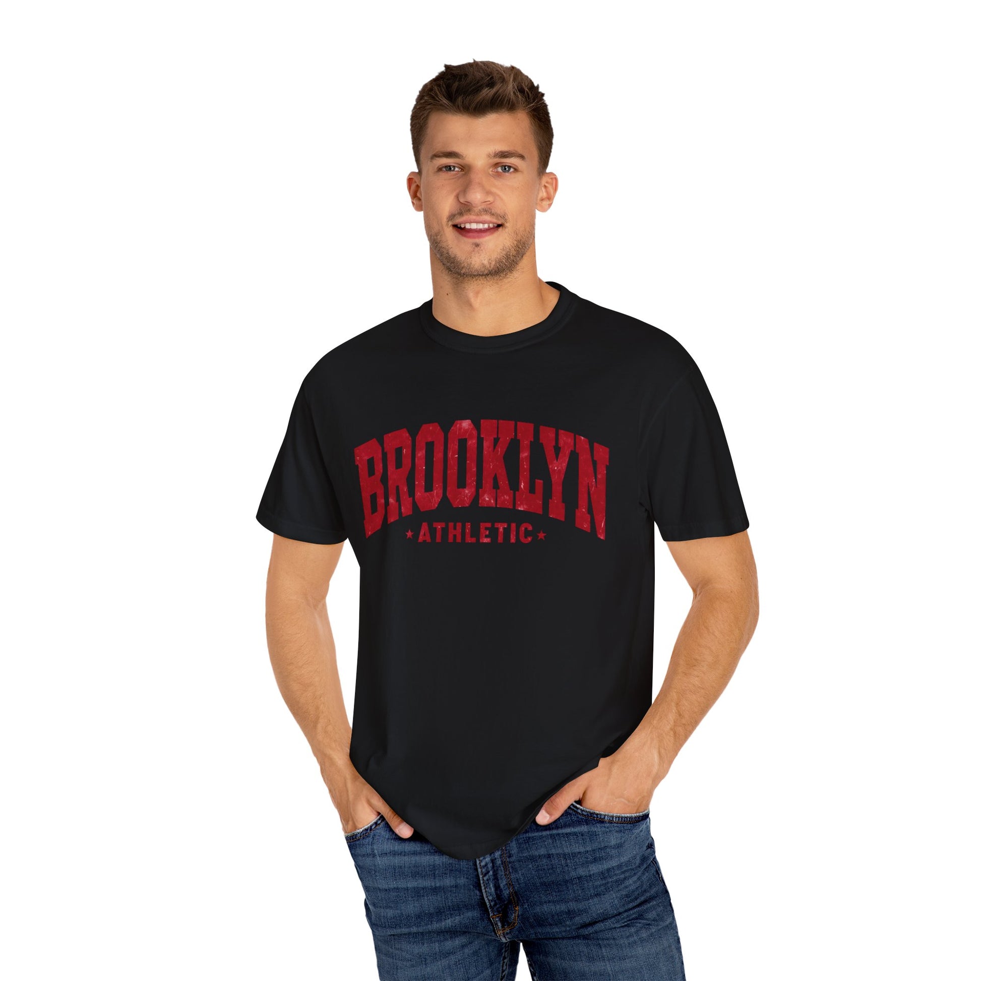 Brooklyn Athletic Unisex T-Shirt - Casual Streetwear, Gift for Him & Her, College Wear, Sports Enthusiast Apparel, Vintage Style Shirt
