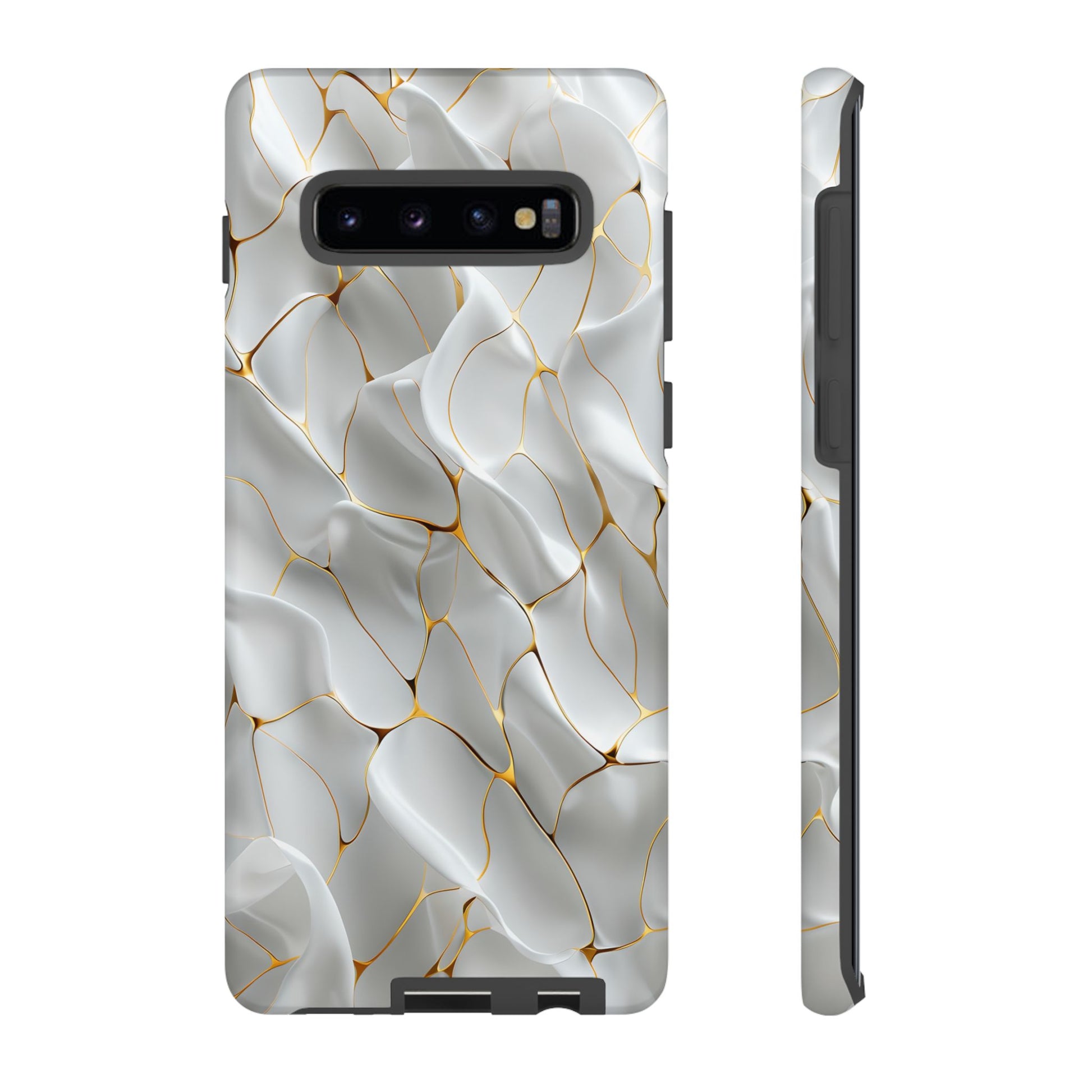 Elegant Phone Case with Golden Accents, Protective Mobile Cover, Stylish Tech Accessory, Perfect Gift for Any Occasion