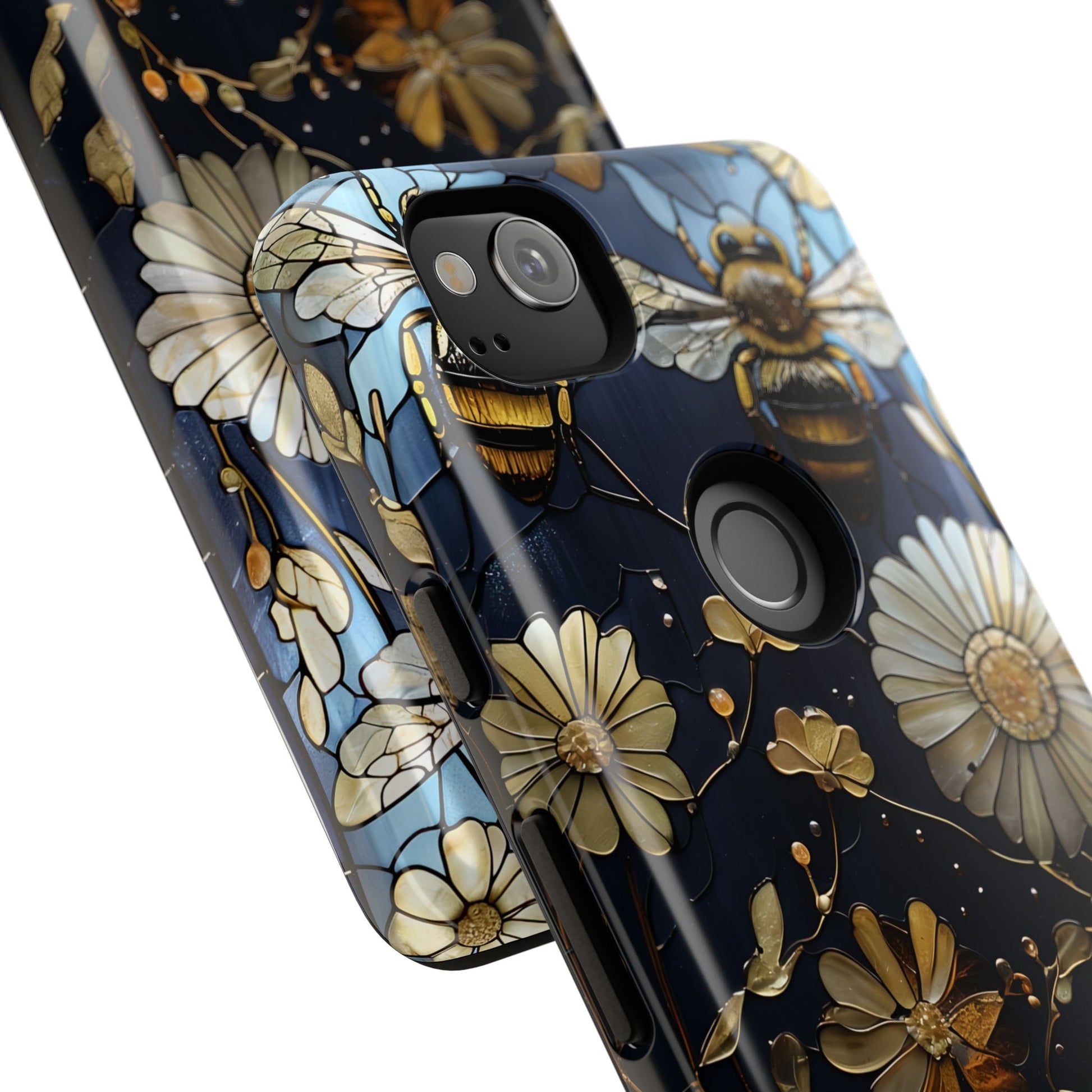 Bee & Flower Phone Cases - Tough, Stylish Protection, Gifts for Nature Lovers, Floral Phone Accessories, Cute Cases for All Ages