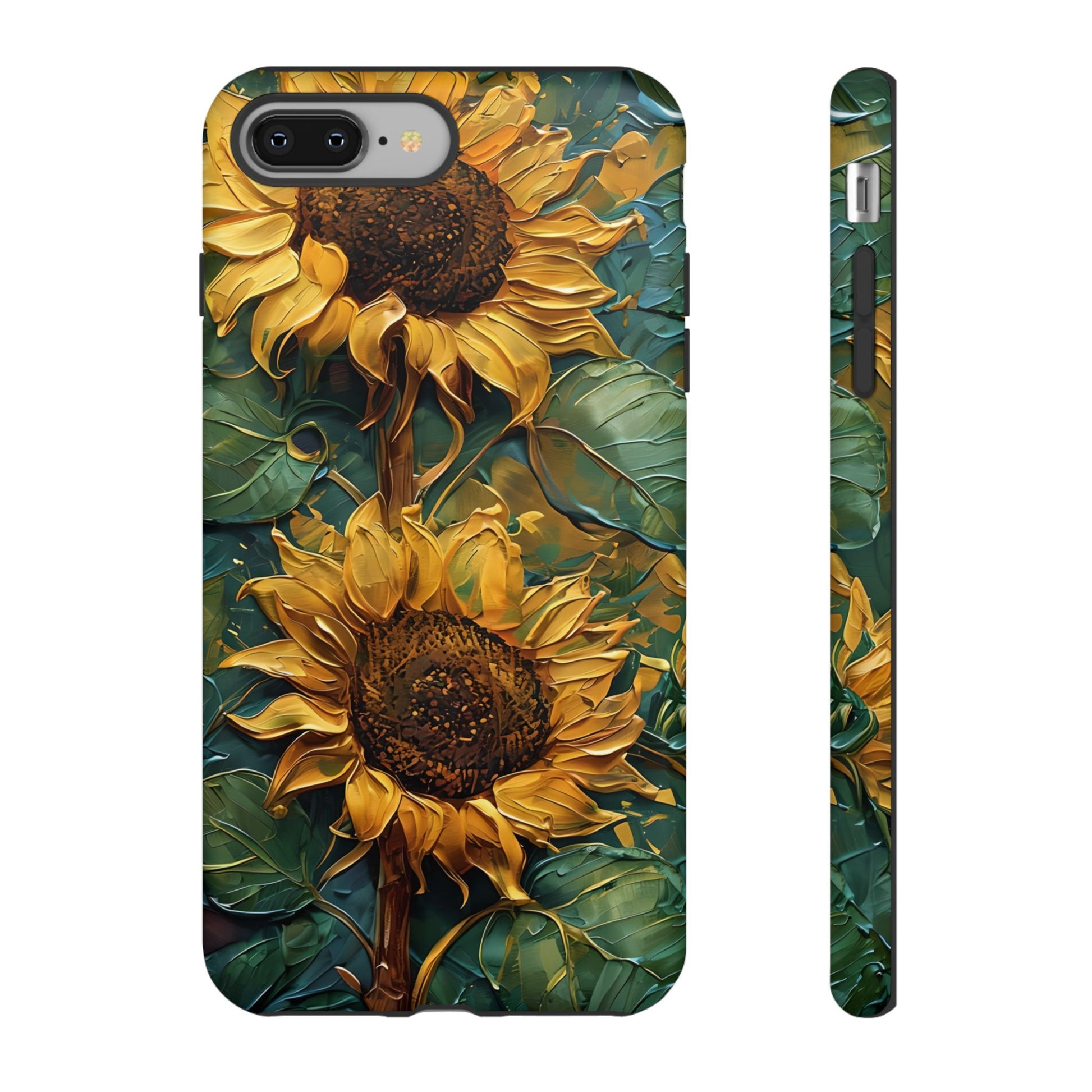 Sunflower Tough Phone Case - Floral Protection, Gift for Nature Lovers, Customizable, Summer Vibes, Eco-Friendly Accessories