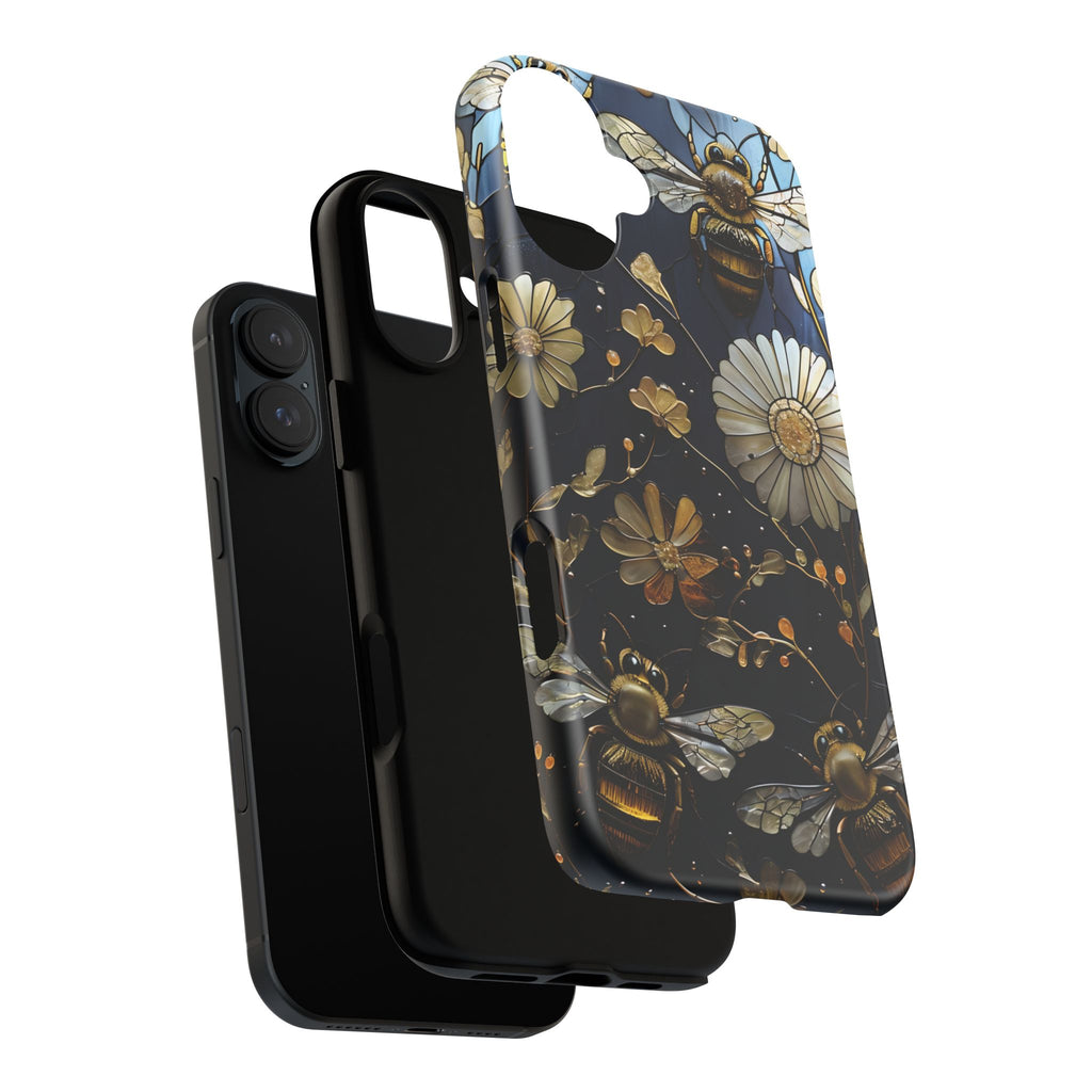 Bee & Flower Phone Cases - Tough, Stylish Protection, Gifts for Nature Lovers, Floral Phone Accessories, Cute Cases for All Ages