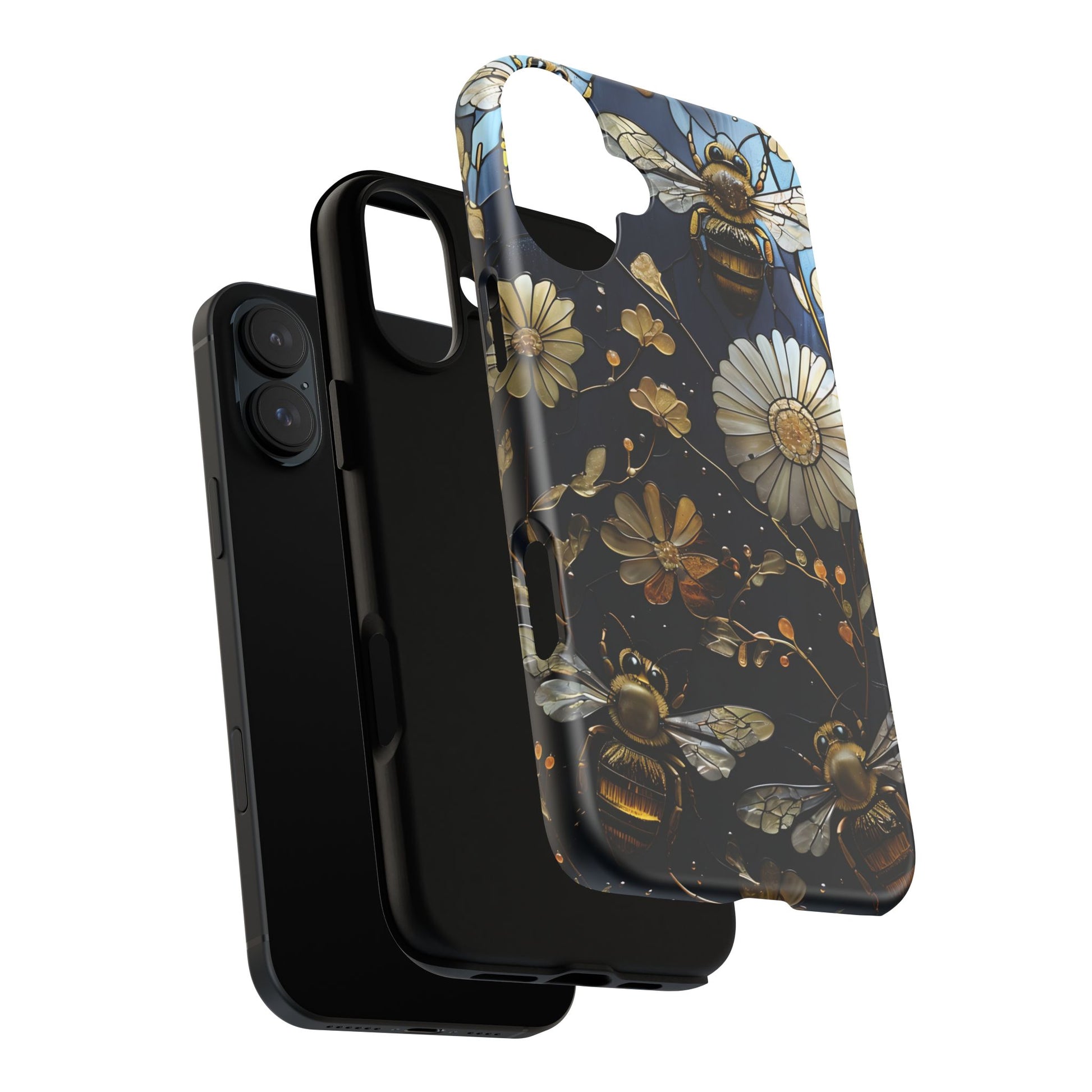 Bee & Flower Phone Cases - Tough, Stylish Protection, Gifts for Nature Lovers, Floral Phone Accessories, Cute Cases for All Ages
