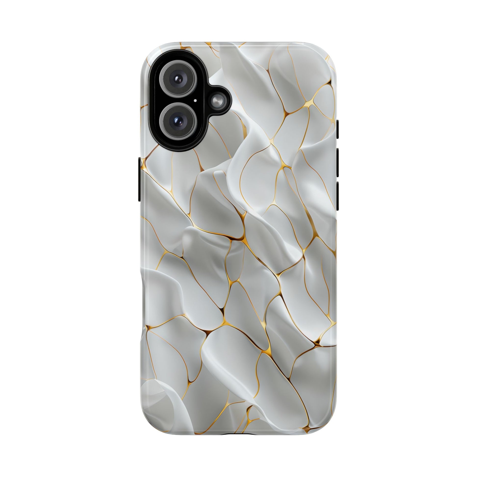 Elegant Phone Case with Golden Accents, Protective Mobile Cover, Stylish Tech Accessory, Perfect Gift for Any Occasion