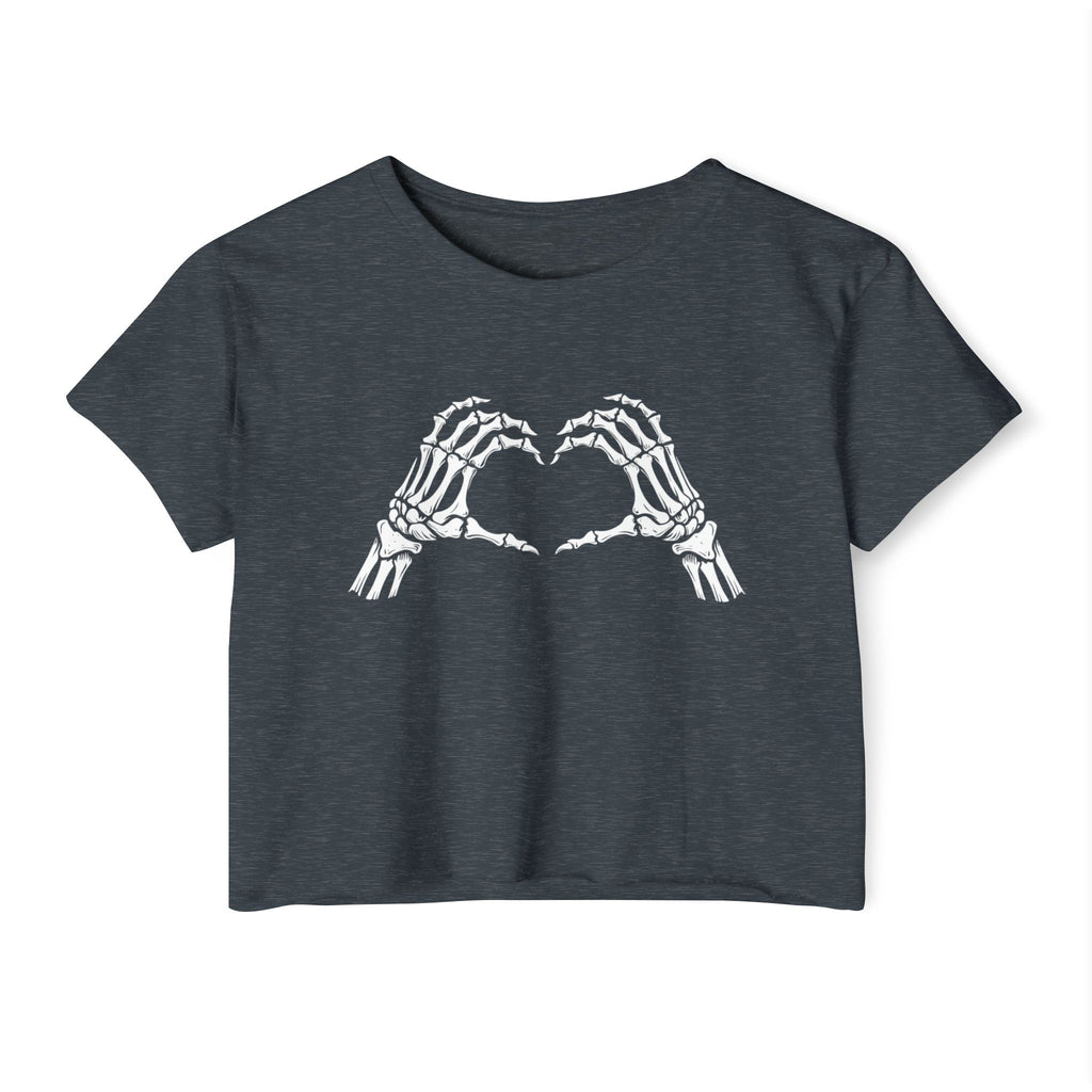 Women's Festival Crop Top with Skeleton Heart Design | Perfect for Music Festivals, Halloween Parties, Summer Outings, Casual Wear, [...]