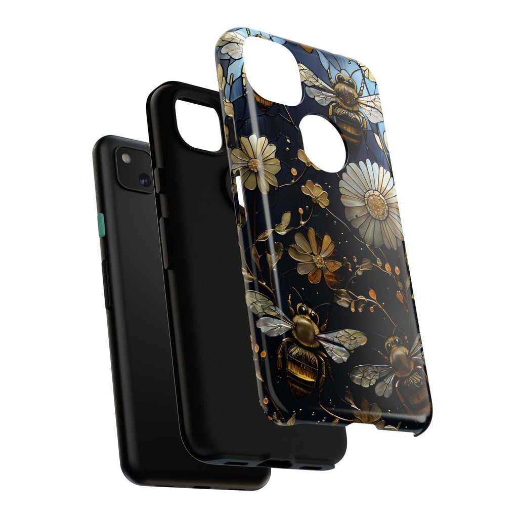 Bee & Flower Phone Cases - Tough, Stylish Protection, Gifts for Nature Lovers, Floral Phone Accessories, Cute Cases for All Ages