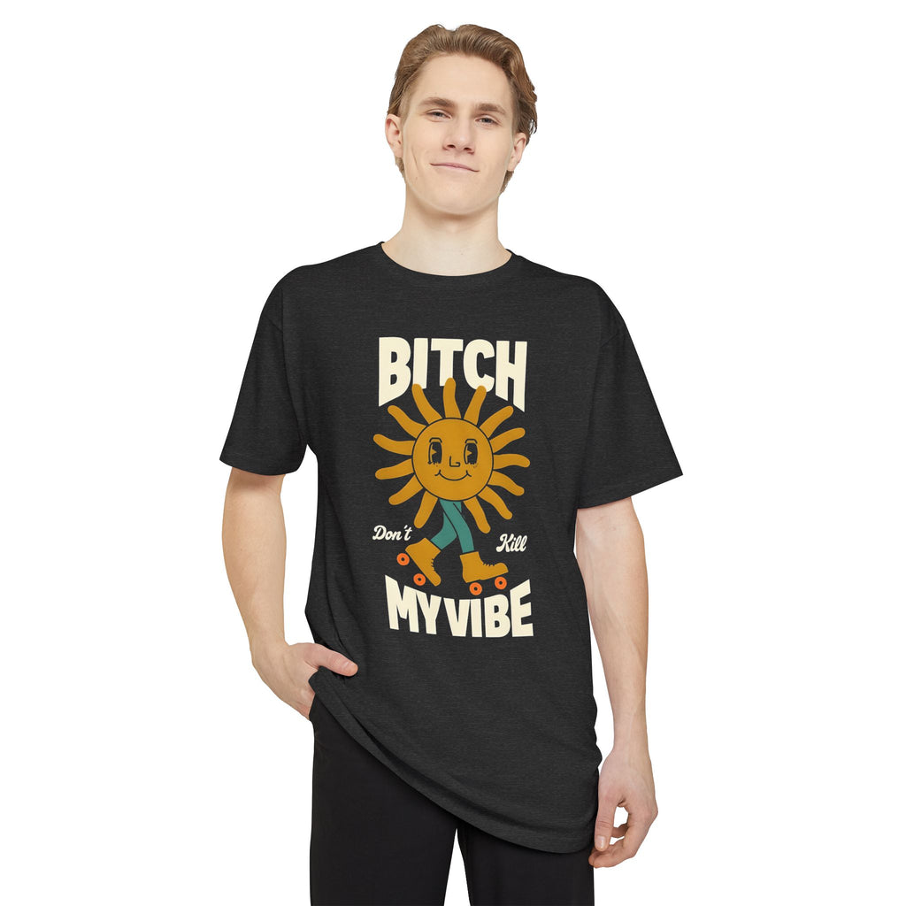 Unisex Long Body Urban Tee - Retro Vibe Graphic T-Shirt, Casual Streetwear, Gift for Friends, Music Festivals, Skate Culture