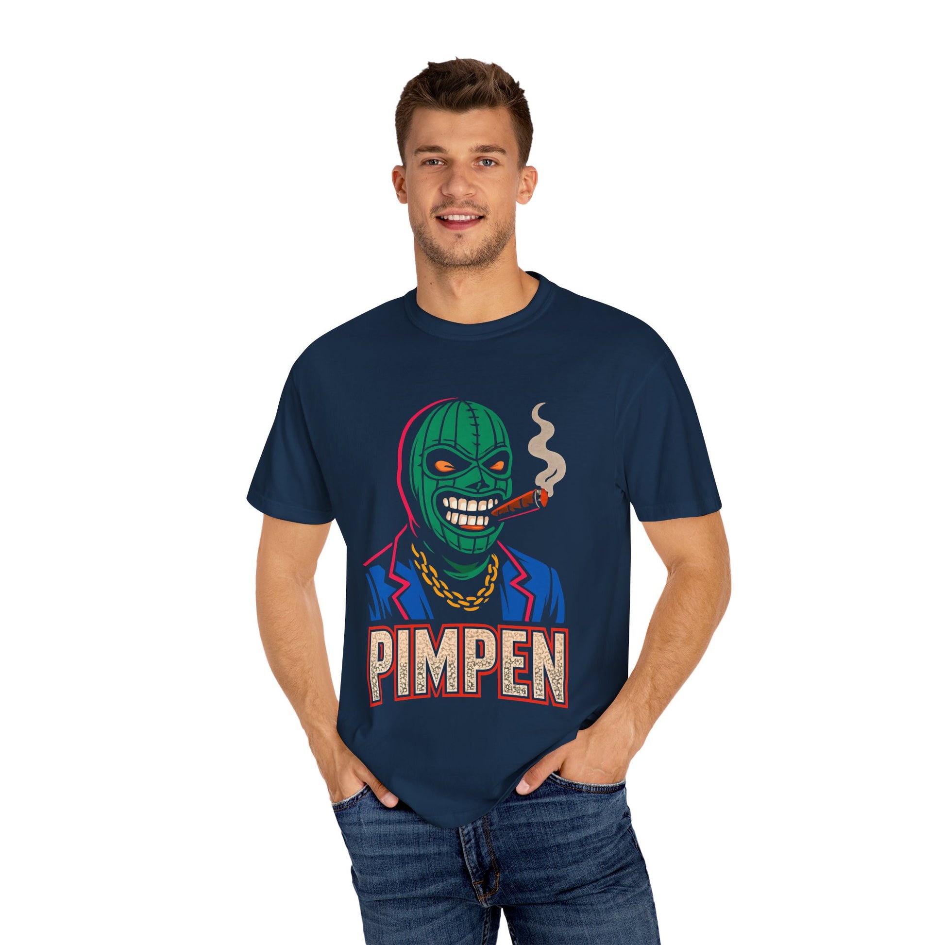Vibrant Graphic Tee for Bold Individuals, Fun Casual Wear, Statement Shirt, Unique Gift, Streetwear Style, Men's & Women's Apparel