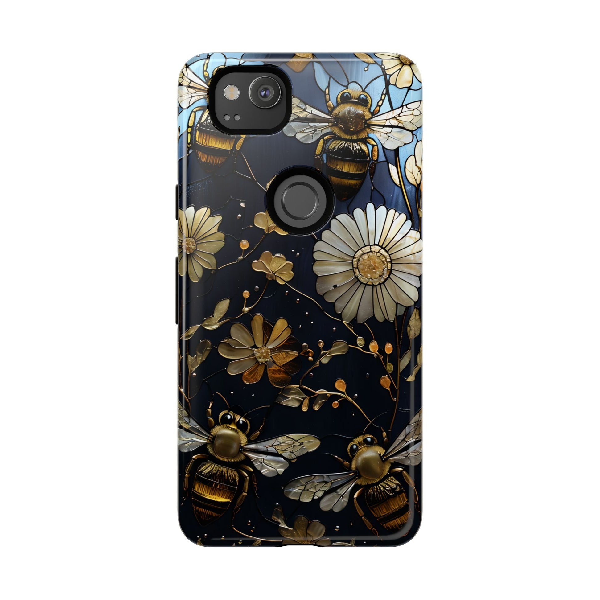 Bee & Flower Phone Cases - Tough, Stylish Protection, Gifts for Nature Lovers, Floral Phone Accessories, Cute Cases for All Ages