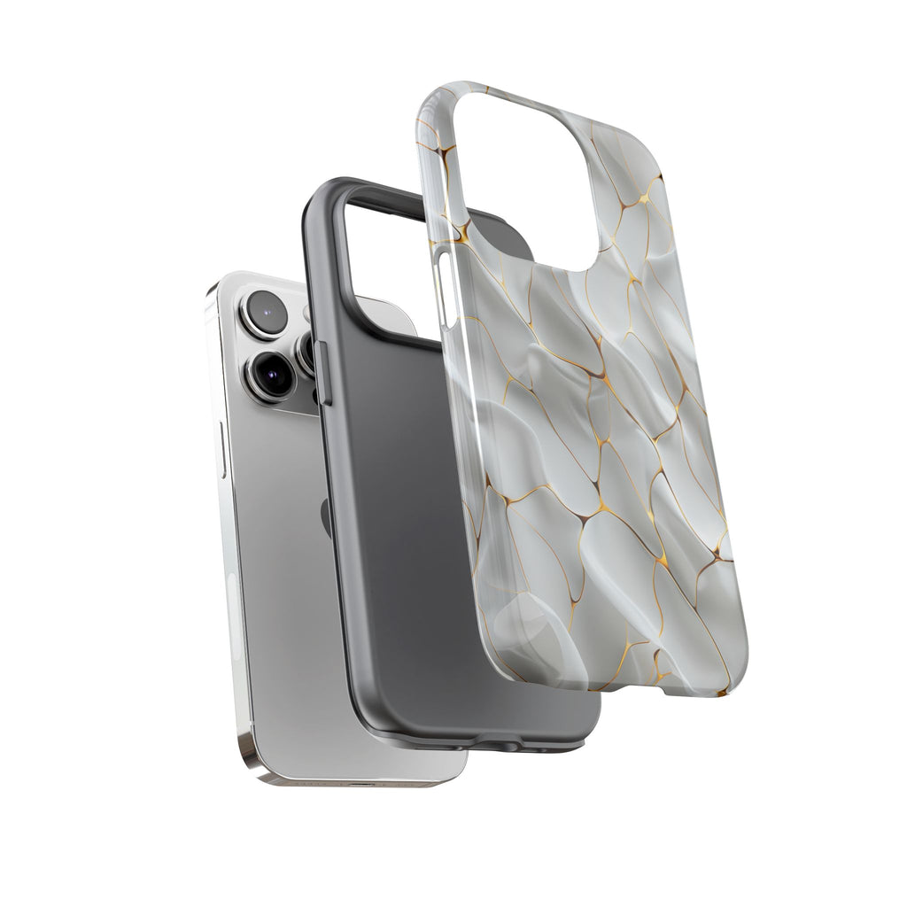 Elegant Phone Case with Golden Accents, Protective Mobile Cover, Stylish Tech Accessory, Perfect Gift for Any Occasion