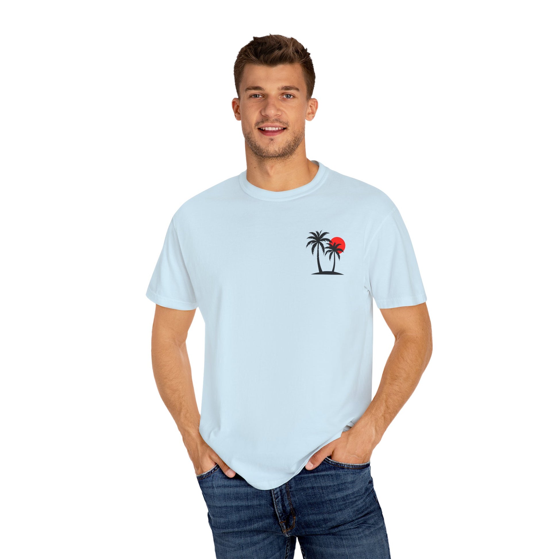 Tropical Vacation T-Shirt, Beachwear, Gift for Travel Lovers, Summer Tee, Vacation Apparel, Relaxed Style