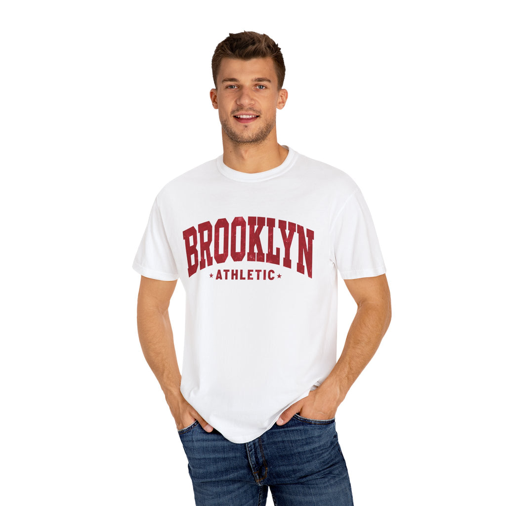 Brooklyn Athletic Unisex T-Shirt - Casual Streetwear, Gift for Him & Her, College Wear, Sports Enthusiast Apparel, Vintage Style Shirt