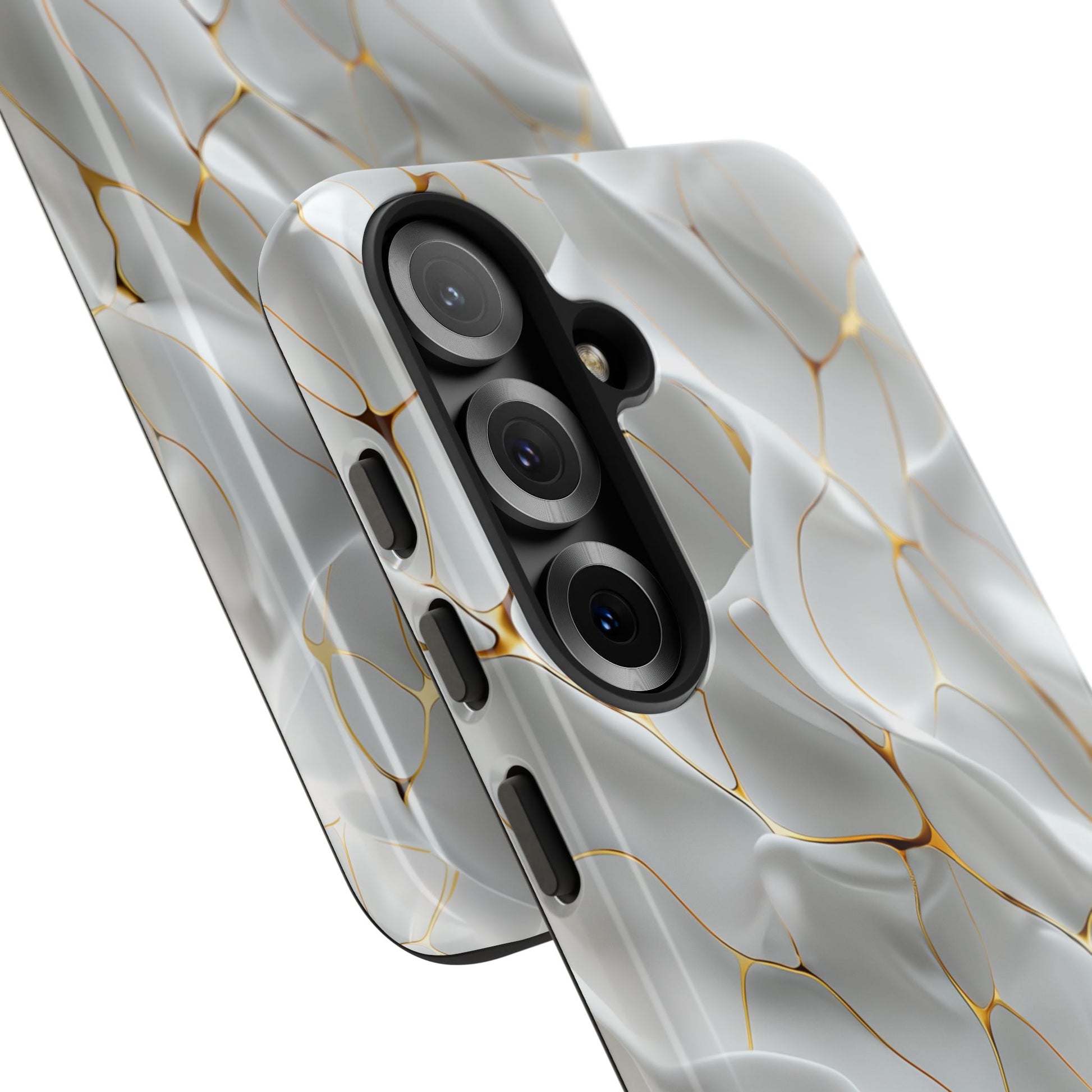 Elegant Phone Case with Golden Accents, Protective Mobile Cover, Stylish Tech Accessory, Perfect Gift for Any Occasion