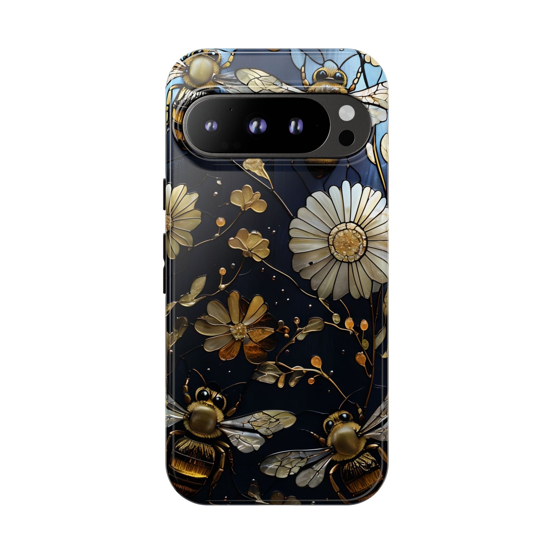 Bee & Flower Phone Cases - Tough, Stylish Protection, Gifts for Nature Lovers, Floral Phone Accessories, Cute Cases for All Ages