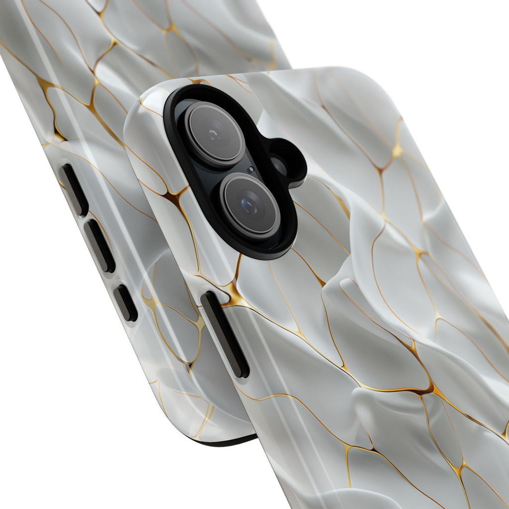 Elegant Phone Case with Golden Accents, Protective Mobile Cover, Stylish Tech Accessory, Perfect Gift for Any Occasion