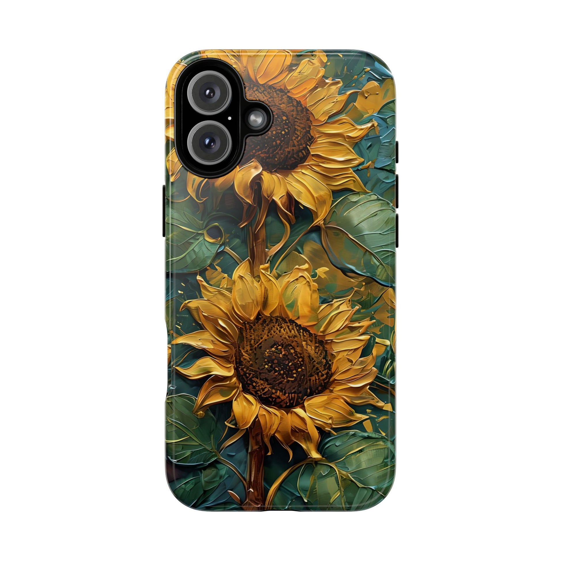 Sunflower Tough Phone Case - Floral Protection, Gift for Nature Lovers, Customizable, Summer Vibes, Eco-Friendly Accessories