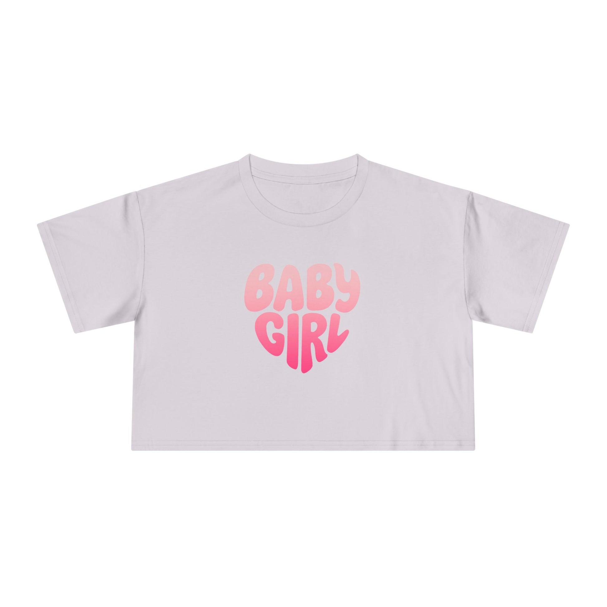 Fun and Playful Women's Crop Tee, Cute Baby Girl Shirt, Summer Fashion, Casual Outing, Gifts for Her, Trendy Apparel