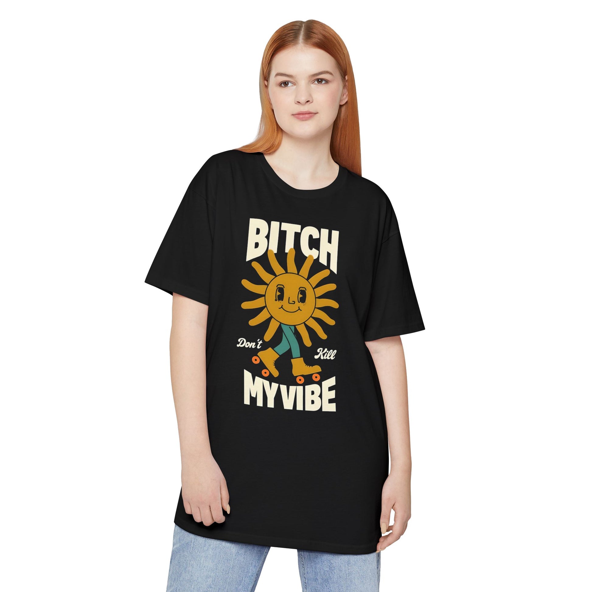 Unisex Long Body Urban Tee - Retro Vibe Graphic T-Shirt, Casual Streetwear, Gift for Friends, Music Festivals, Skate Culture