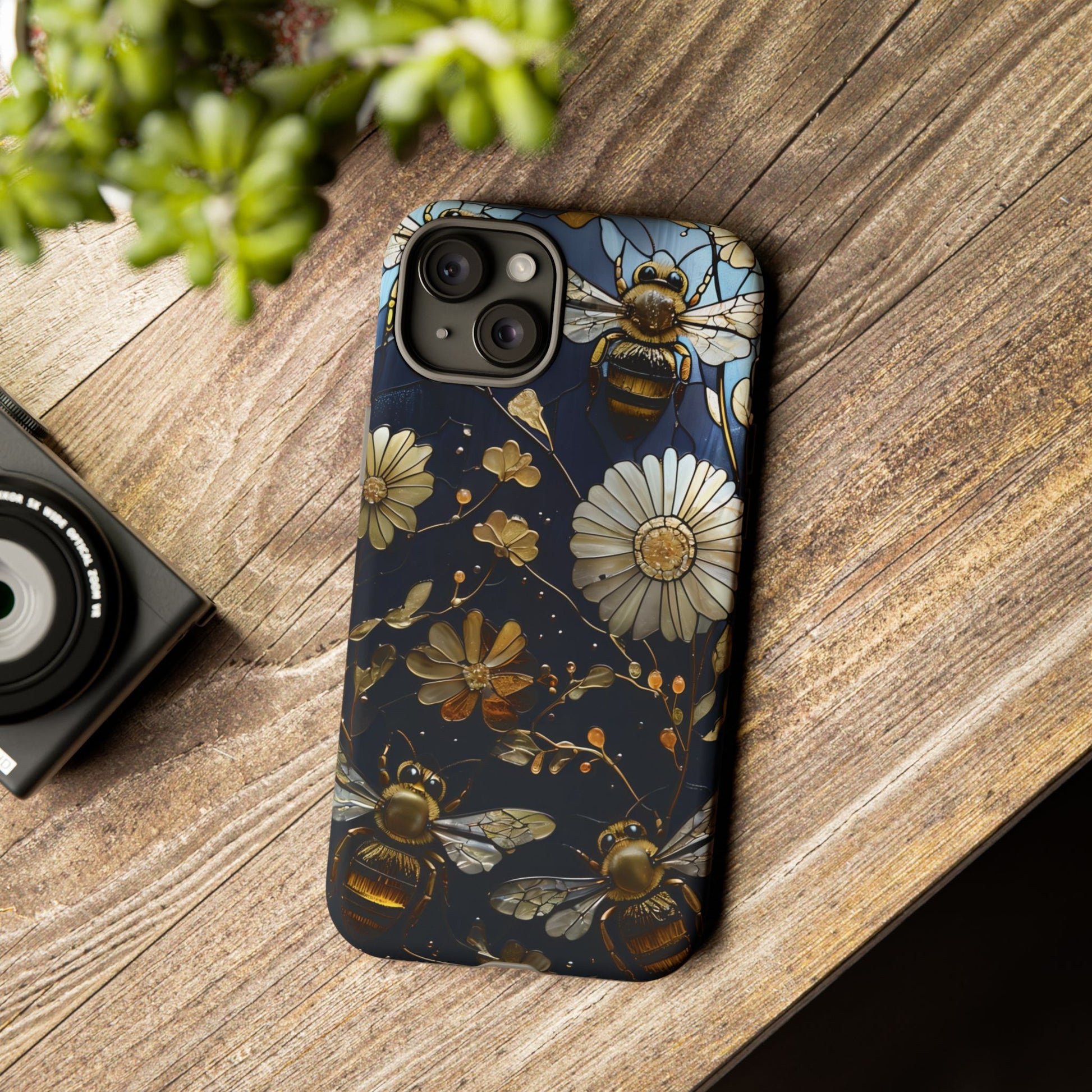 Bee & Flower Phone Cases - Tough, Stylish Protection, Gifts for Nature Lovers, Floral Phone Accessories, Cute Cases for All Ages