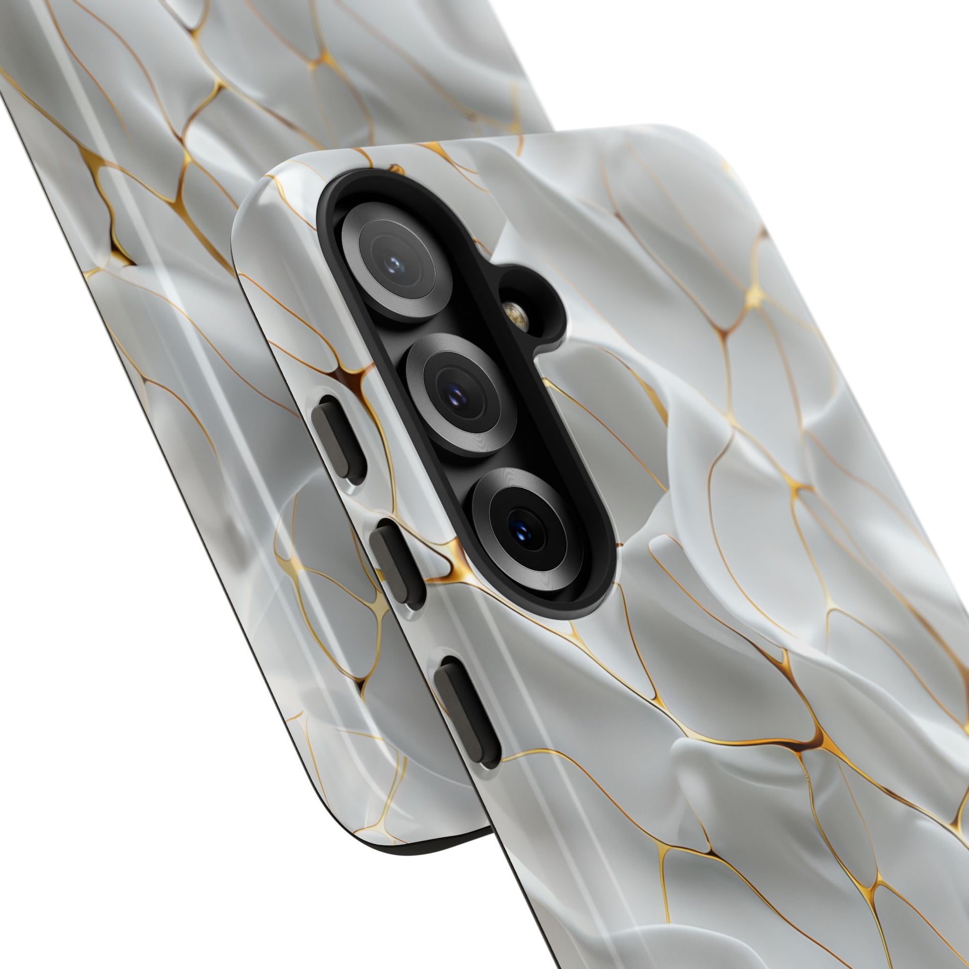 Elegant Phone Case with Golden Accents, Protective Mobile Cover, Stylish Tech Accessory, Perfect Gift for Any Occasion