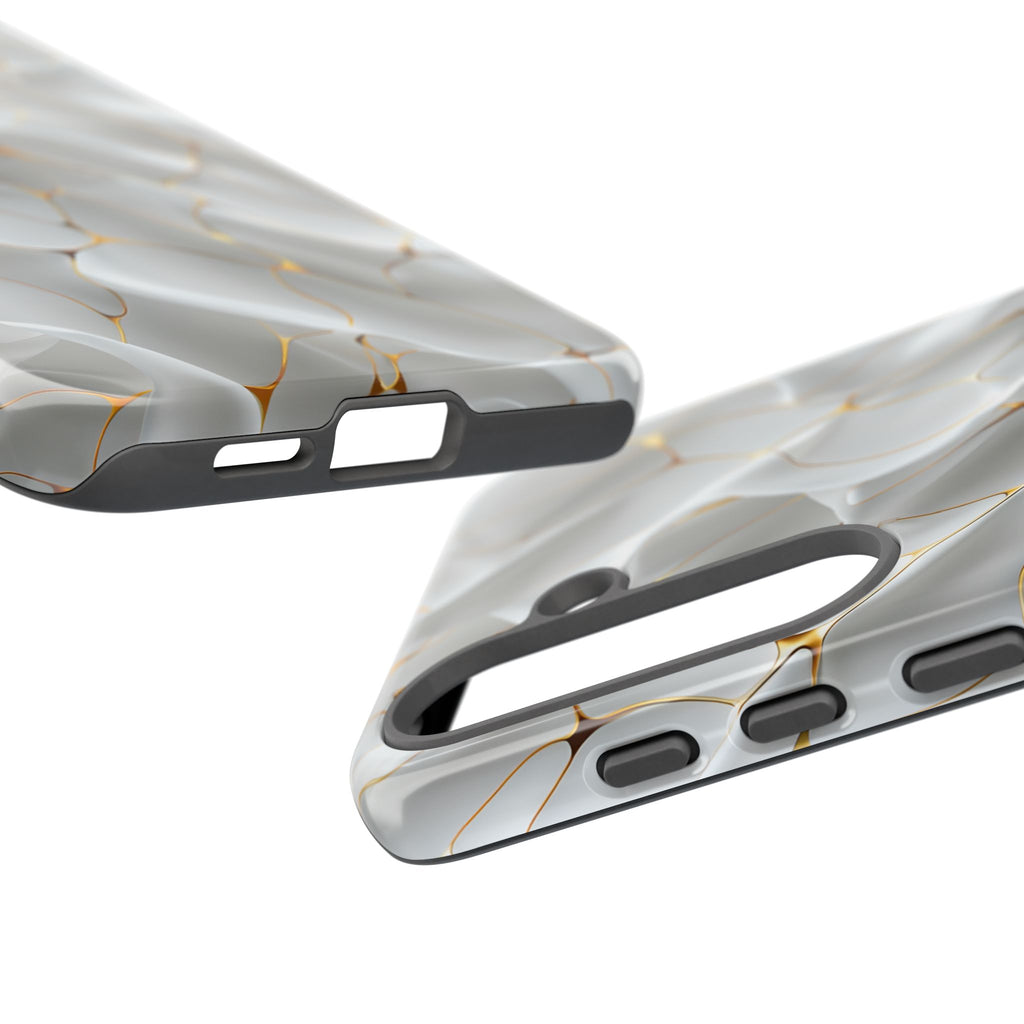 Elegant Phone Case with Golden Accents, Protective Mobile Cover, Stylish Tech Accessory, Perfect Gift for Any Occasion