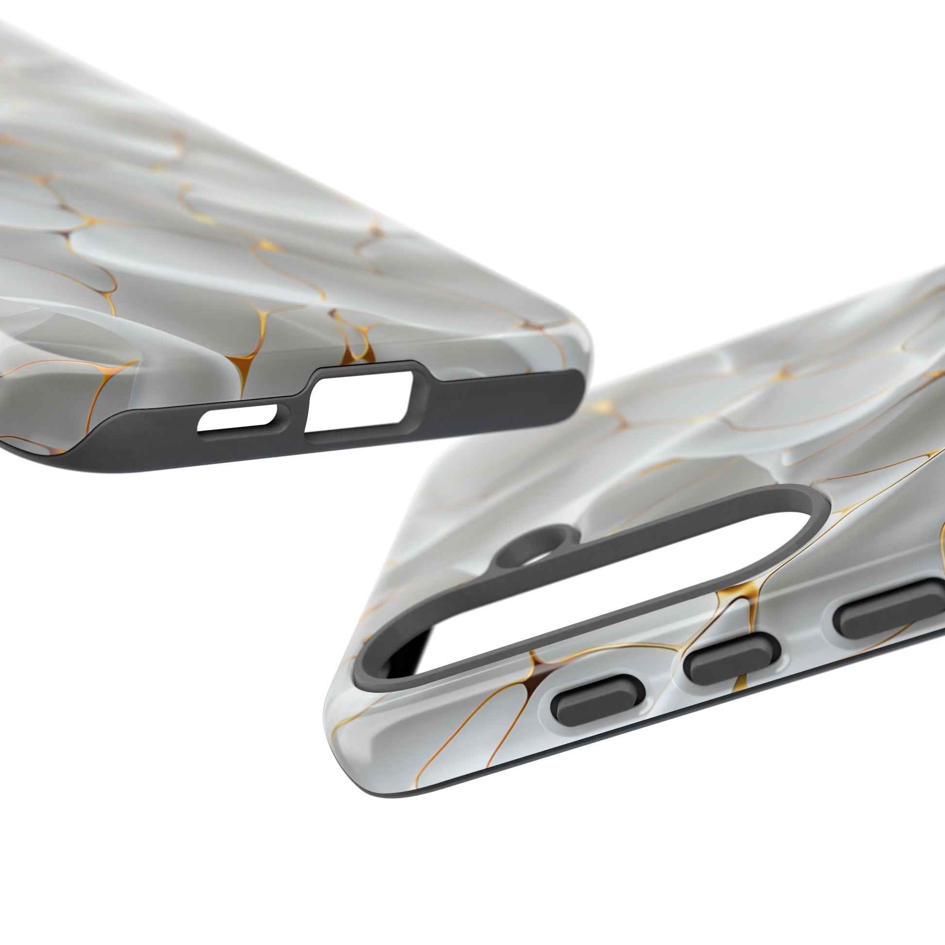 Elegant Phone Case with Golden Accents, Protective Mobile Cover, Stylish Tech Accessory, Perfect Gift for Any Occasion
