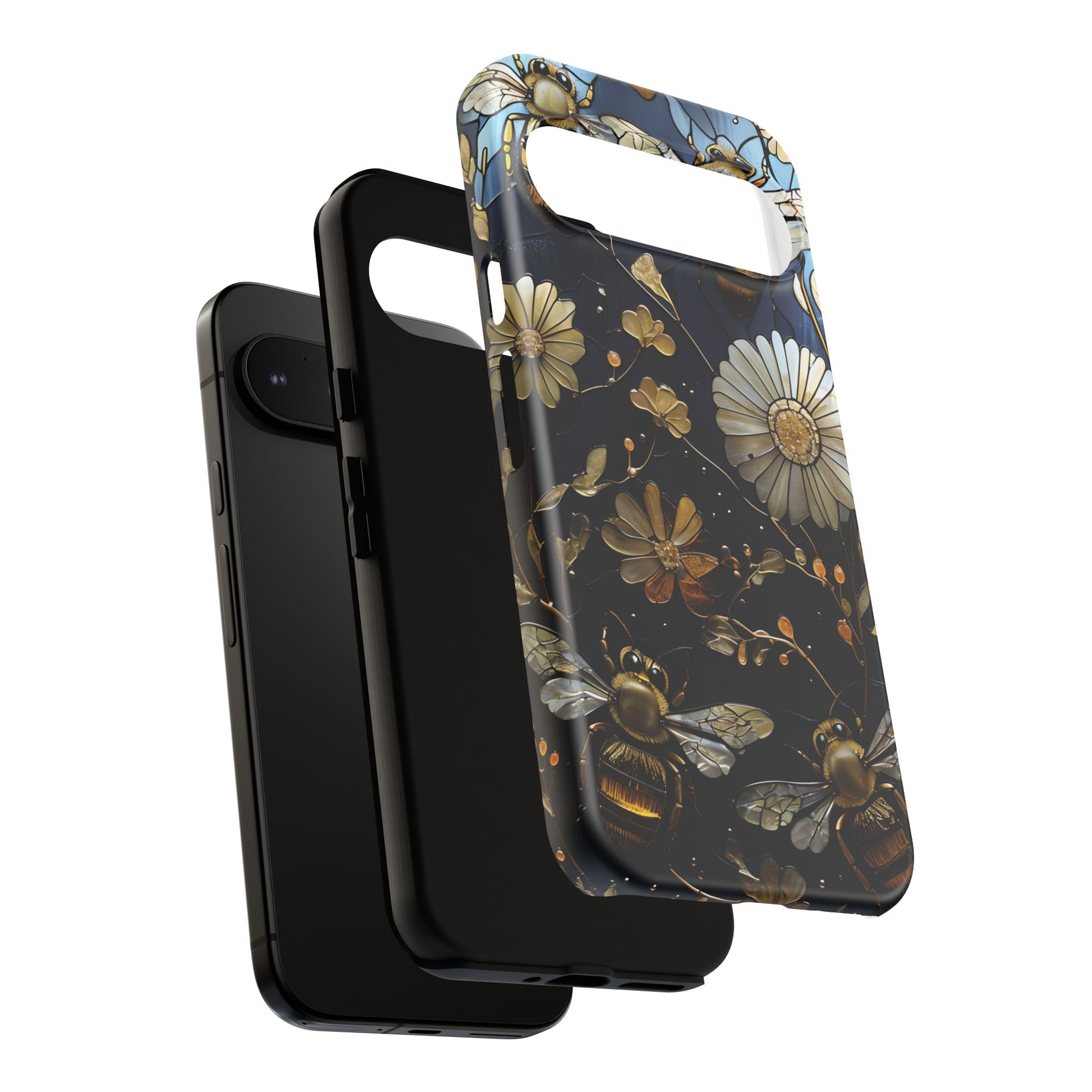 Bee & Flower Phone Cases - Tough, Stylish Protection, Gifts for Nature Lovers, Floral Phone Accessories, Cute Cases for All Ages
