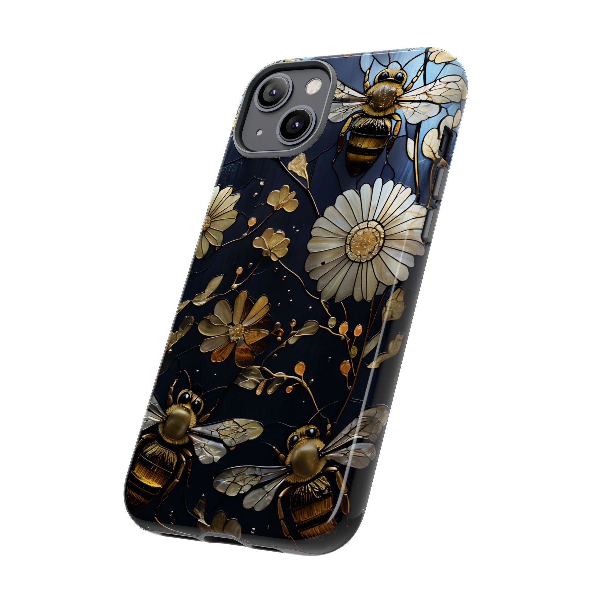 Bee & Flower Phone Cases - Tough, Stylish Protection, Gifts for Nature Lovers, Floral Phone Accessories, Cute Cases for All Ages