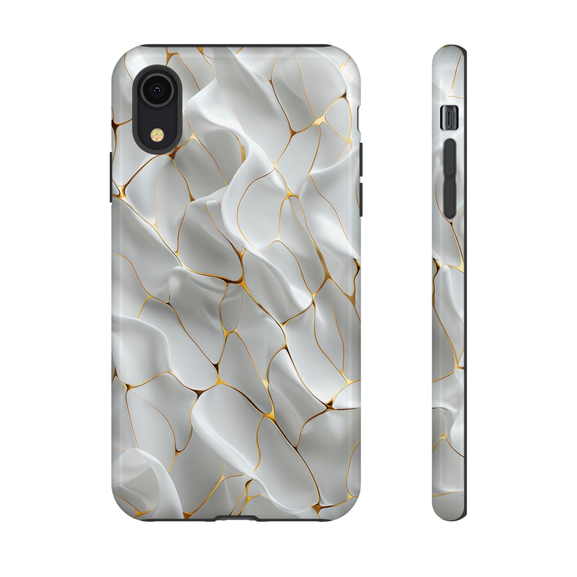Elegant Phone Case with Golden Accents, Protective Mobile Cover, Stylish Tech Accessory, Perfect Gift for Any Occasion
