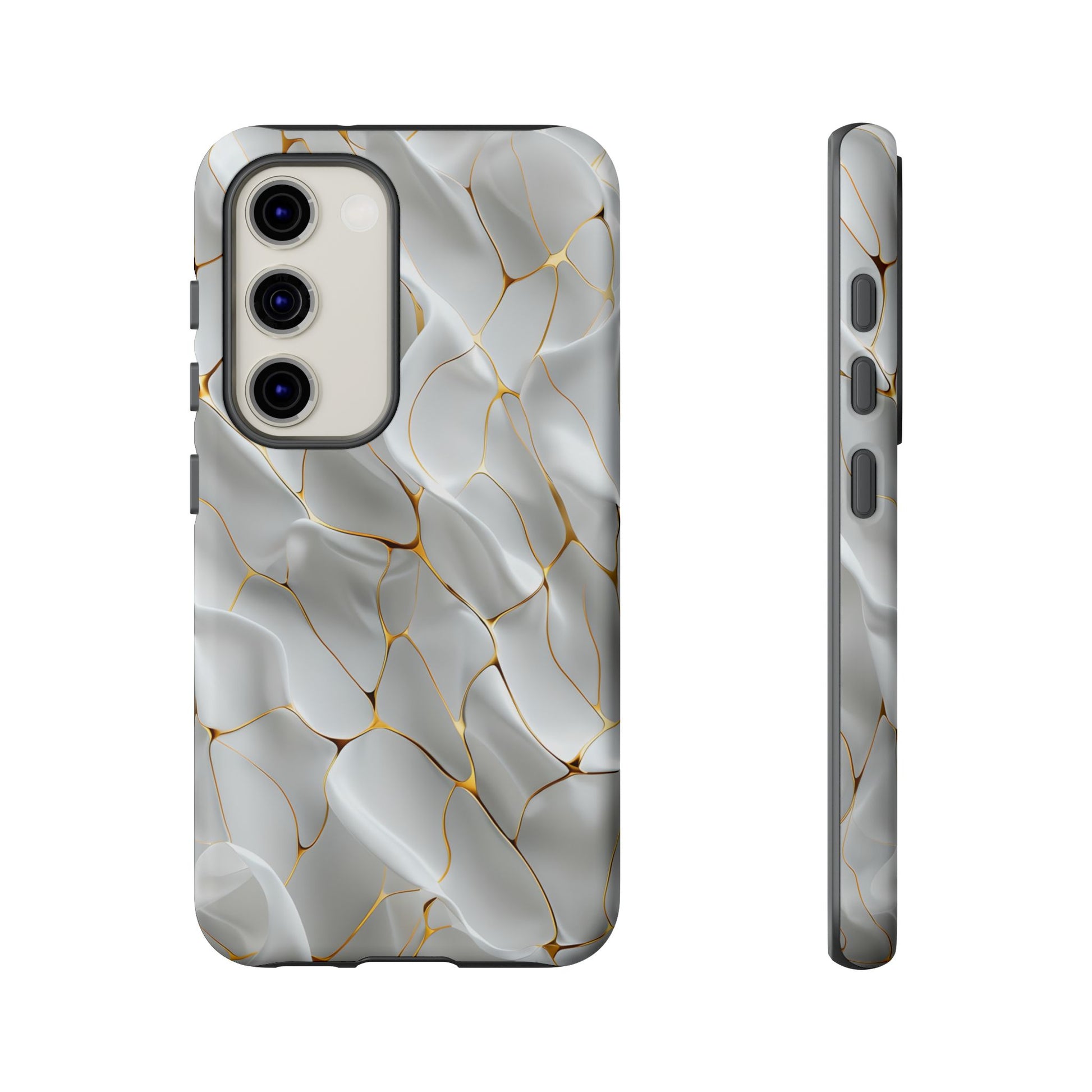 Elegant Phone Case with Golden Accents, Protective Mobile Cover, Stylish Tech Accessory, Perfect Gift for Any Occasion