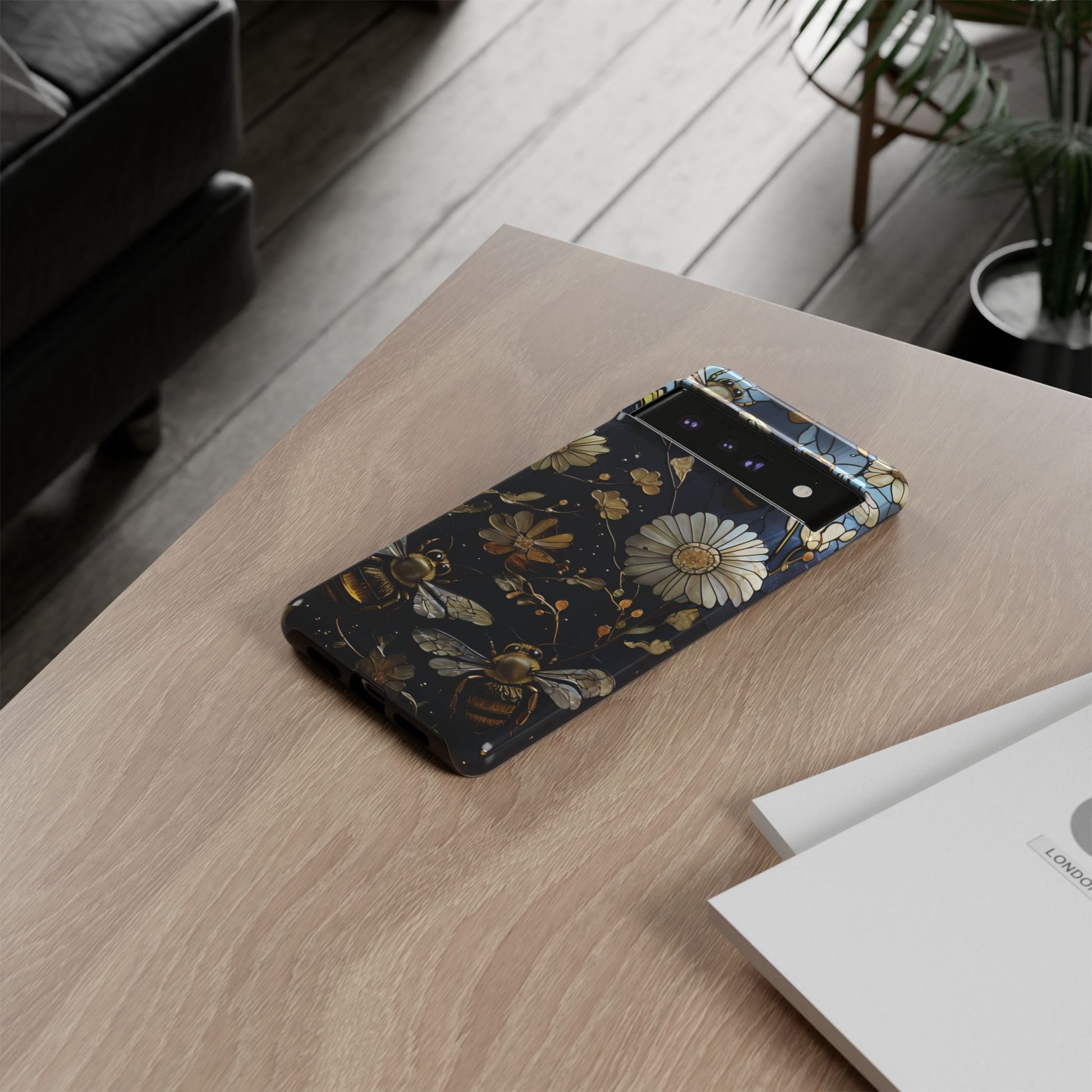 Bee & Flower Phone Cases - Tough, Stylish Protection, Gifts for Nature Lovers, Floral Phone Accessories, Cute Cases for All Ages