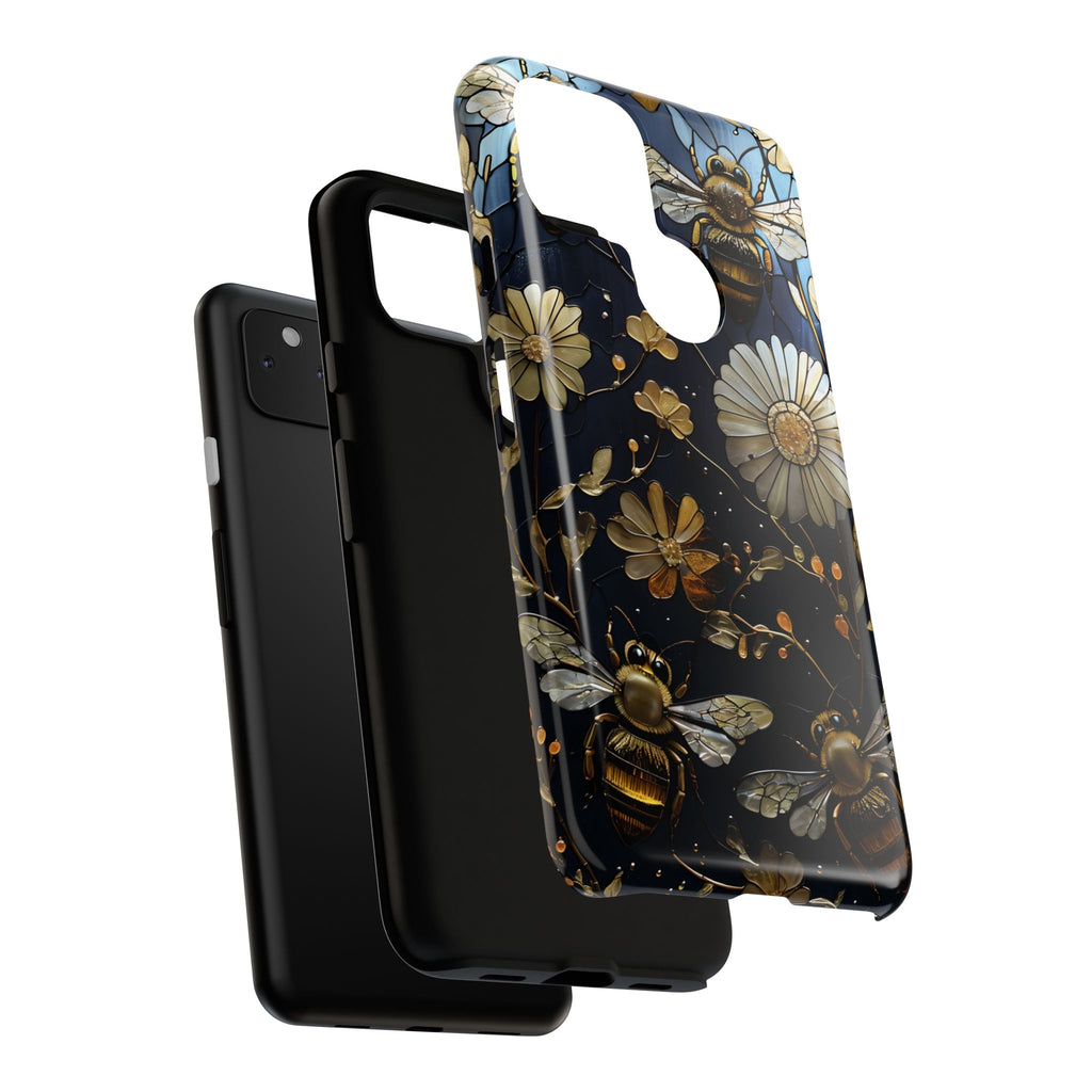 Bee & Flower Phone Cases - Tough, Stylish Protection, Gifts for Nature Lovers, Floral Phone Accessories, Cute Cases for All Ages