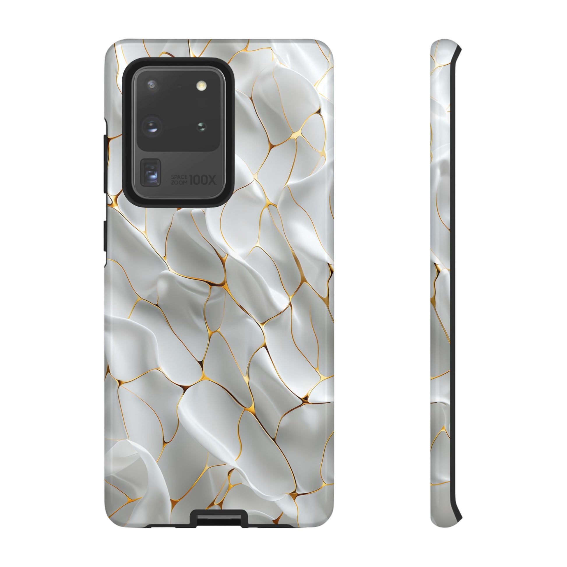 Elegant Phone Case with Golden Accents, Protective Mobile Cover, Stylish Tech Accessory, Perfect Gift for Any Occasion