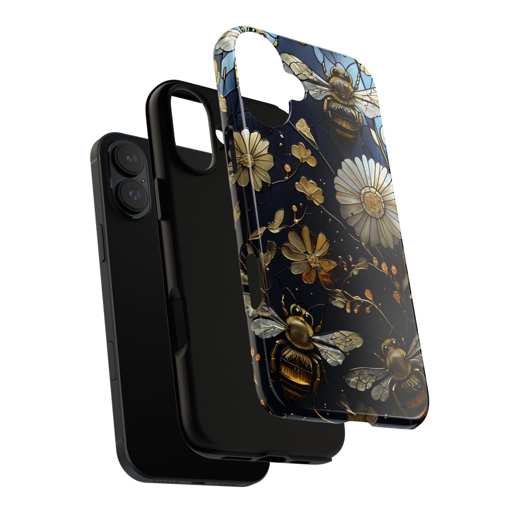 Bee & Flower Phone Cases - Tough, Stylish Protection, Gifts for Nature Lovers, Floral Phone Accessories, Cute Cases for All Ages