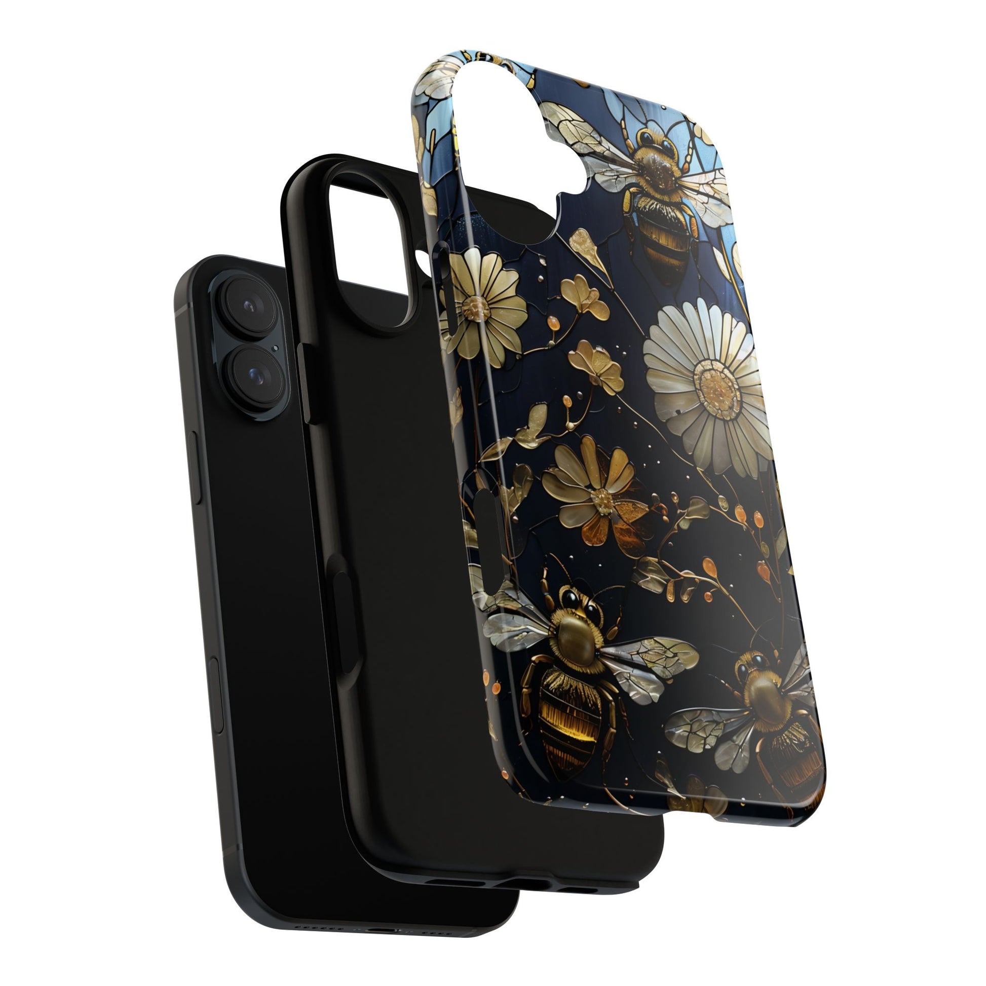 Bee & Flower Phone Cases - Tough, Stylish Protection, Gifts for Nature Lovers, Floral Phone Accessories, Cute Cases for All Ages