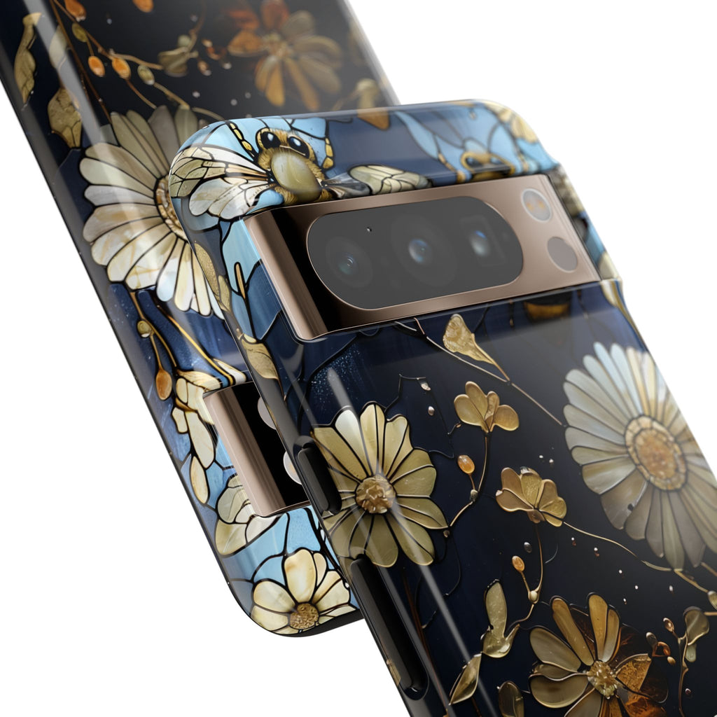 Bee & Flower Phone Cases - Tough, Stylish Protection, Gifts for Nature Lovers, Floral Phone Accessories, Cute Cases for All Ages