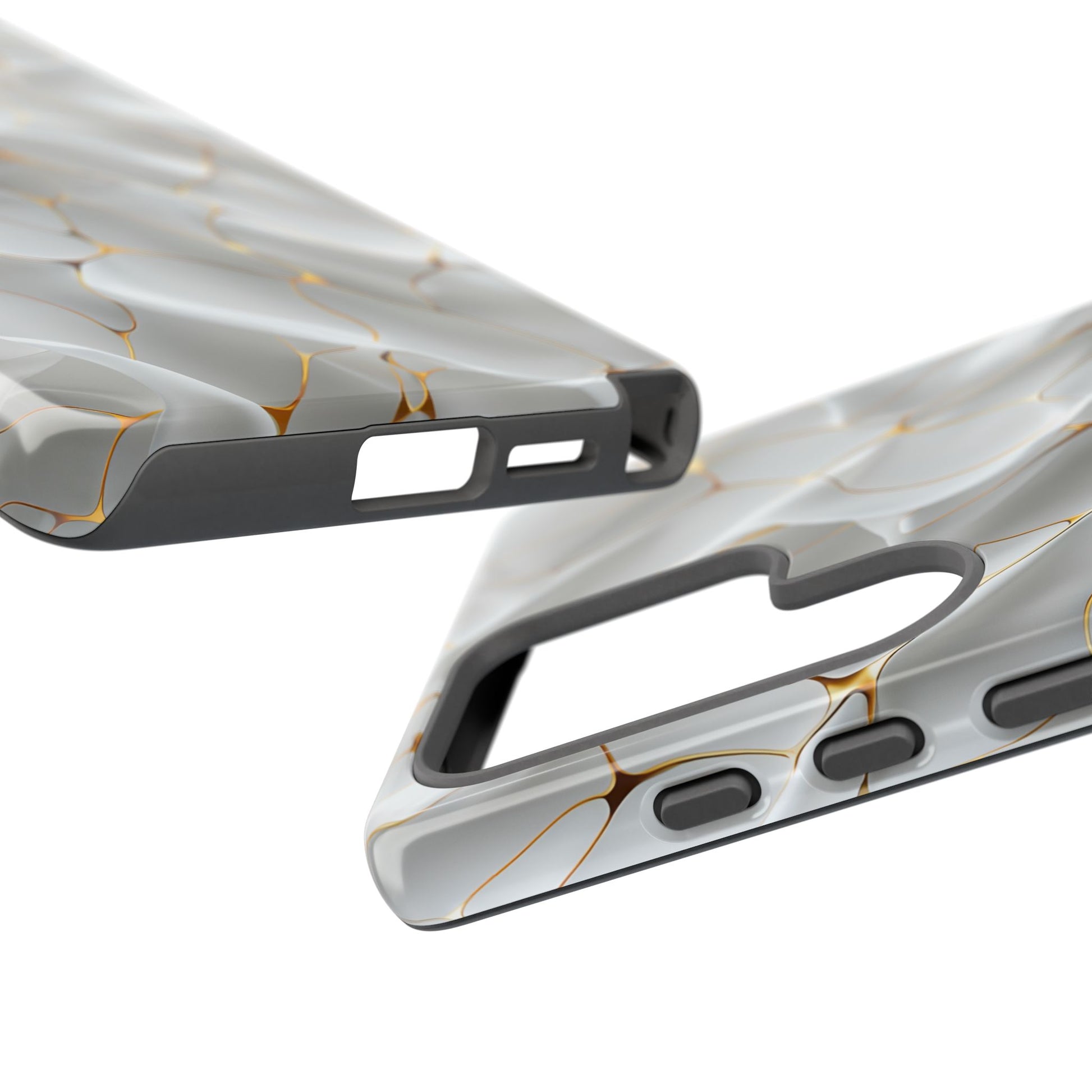 Elegant Phone Case with Golden Accents, Protective Mobile Cover, Stylish Tech Accessory, Perfect Gift for Any Occasion