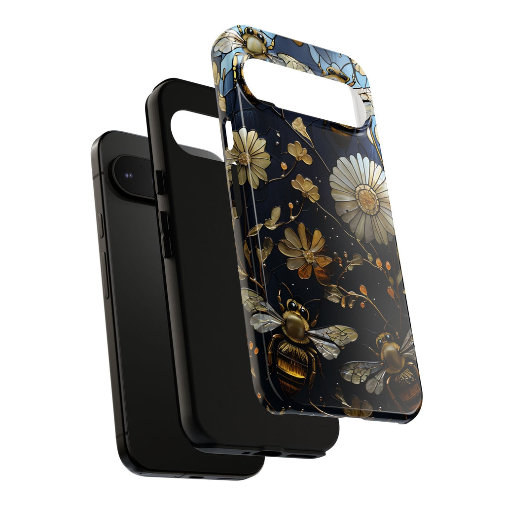 Bee & Flower Phone Cases - Tough, Stylish Protection, Gifts for Nature Lovers, Floral Phone Accessories, Cute Cases for All Ages