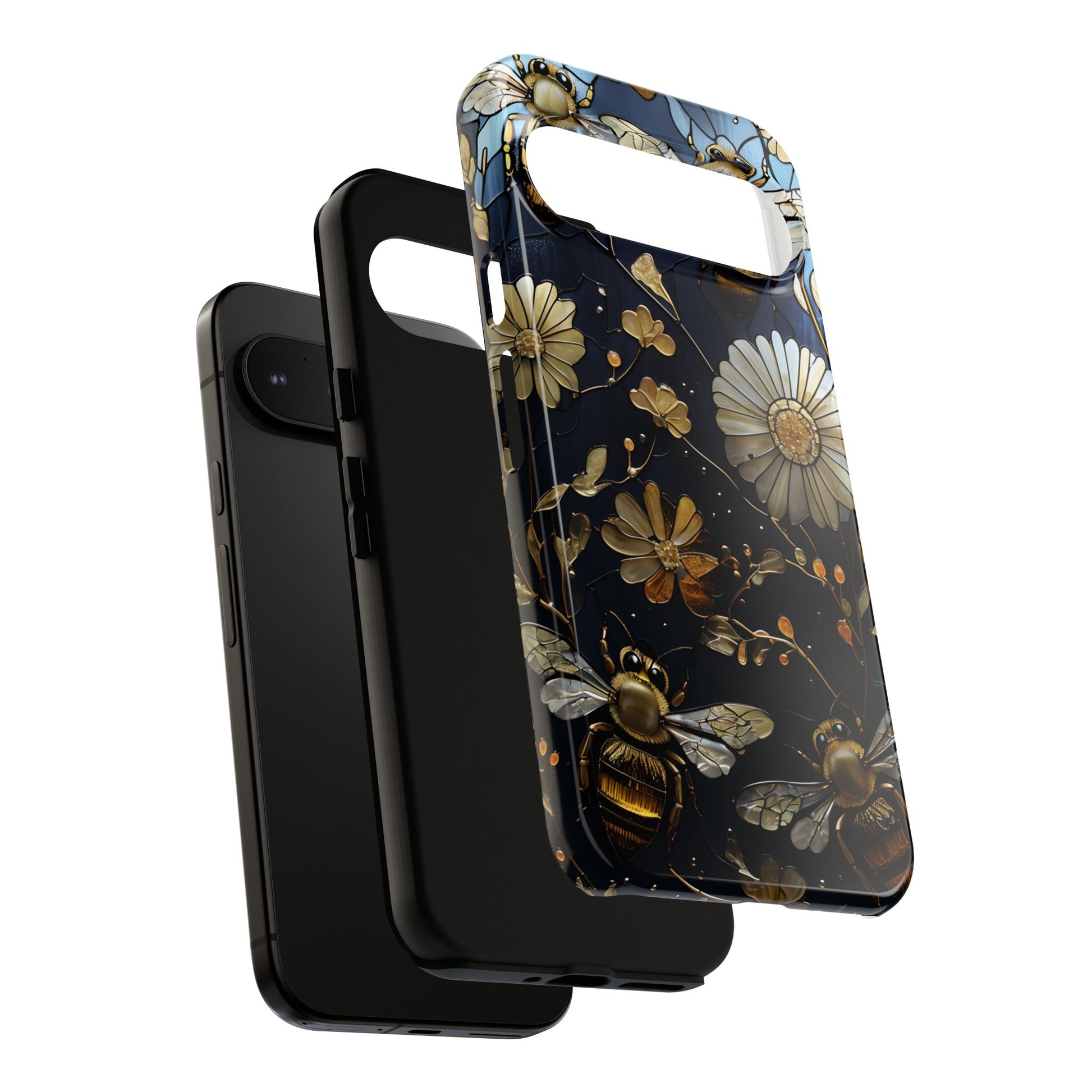 Bee & Flower Phone Cases - Tough, Stylish Protection, Gifts for Nature Lovers, Floral Phone Accessories, Cute Cases for All Ages