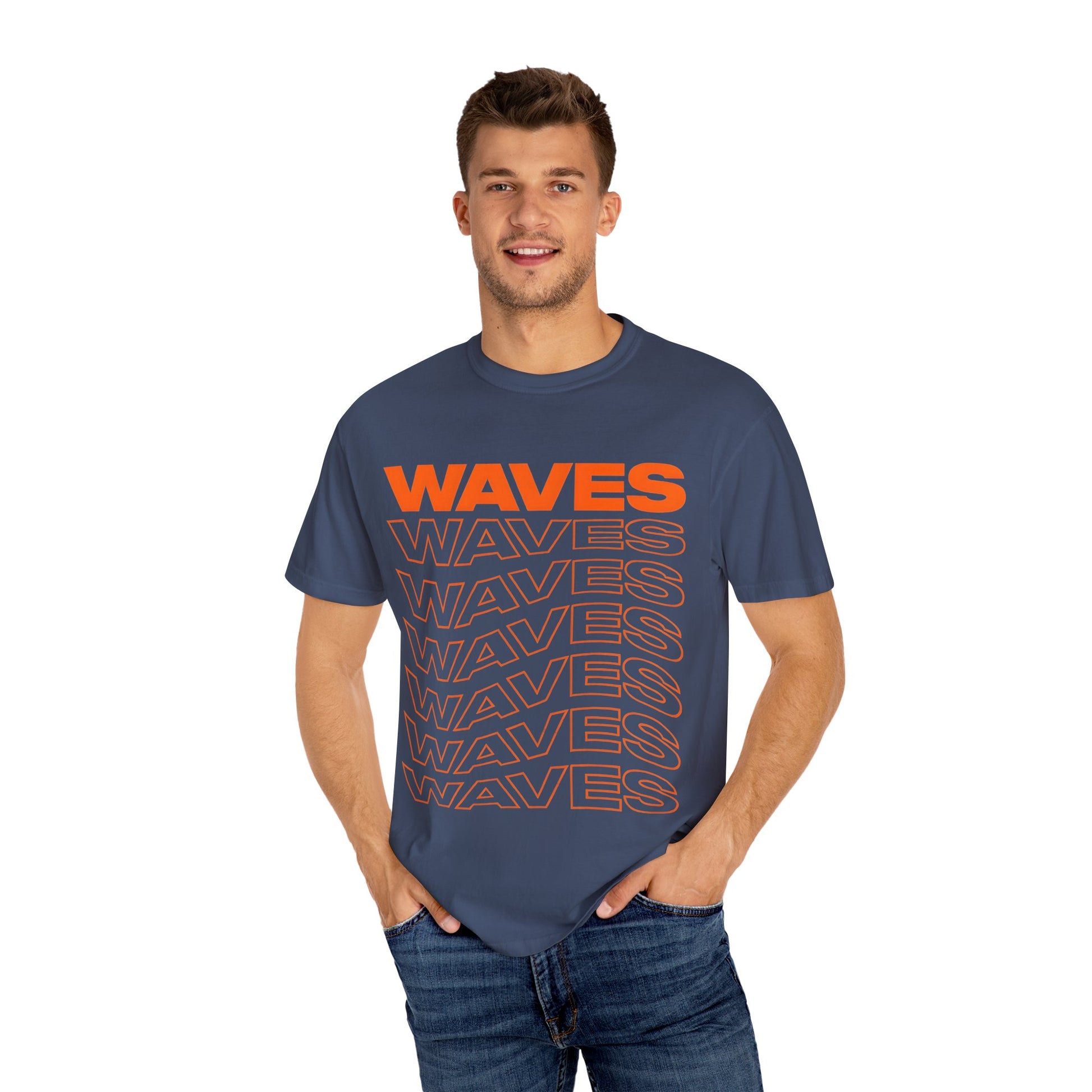 Retro Waves Unisex T-Shirt - Perfect for Beach Lovers, Summer Parties, Music Festivals, Casual Wear, Gift for Fun Seekers