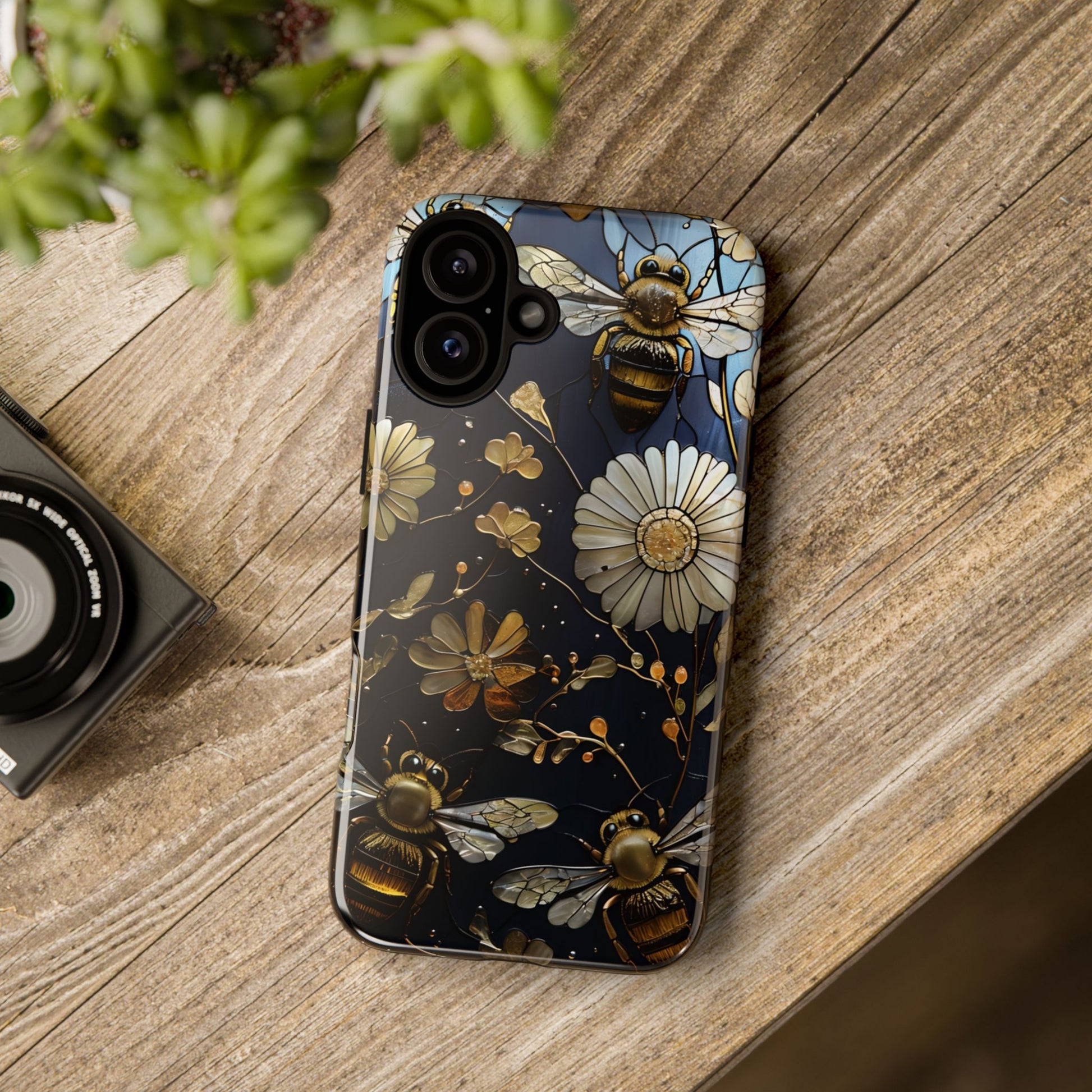 Bee & Flower Phone Cases - Tough, Stylish Protection, Gifts for Nature Lovers, Floral Phone Accessories, Cute Cases for All Ages
