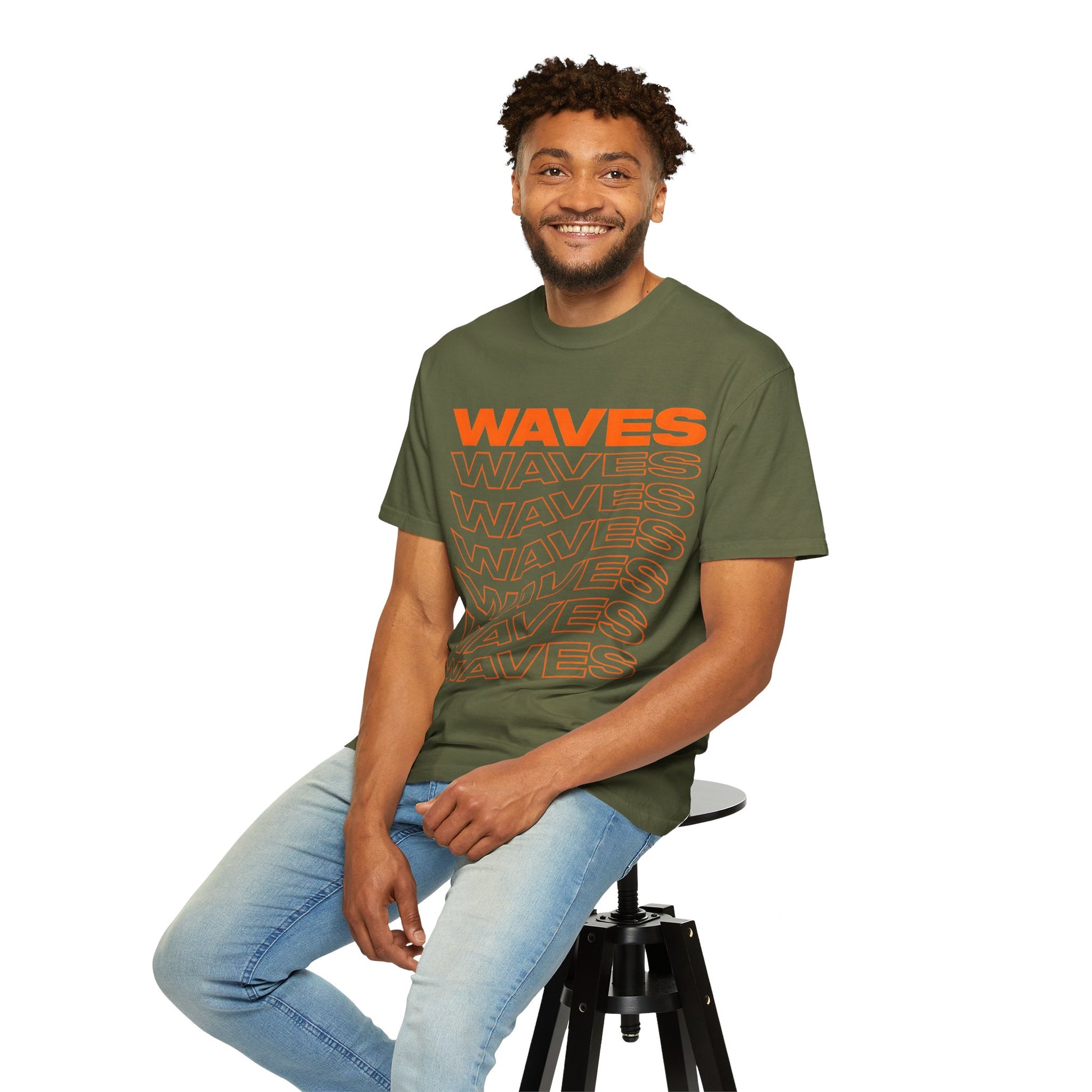 Retro Waves Unisex T-Shirt - Perfect for Beach Lovers, Summer Parties, Music Festivals, Casual Wear, Gift for Fun Seekers