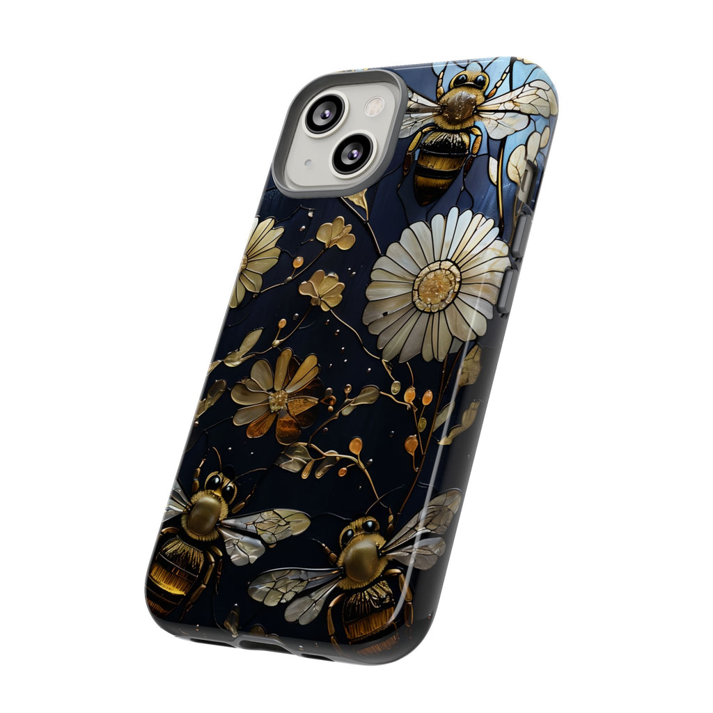 Bee & Flower Phone Cases - Tough, Stylish Protection, Gifts for Nature Lovers, Floral Phone Accessories, Cute Cases for All Ages