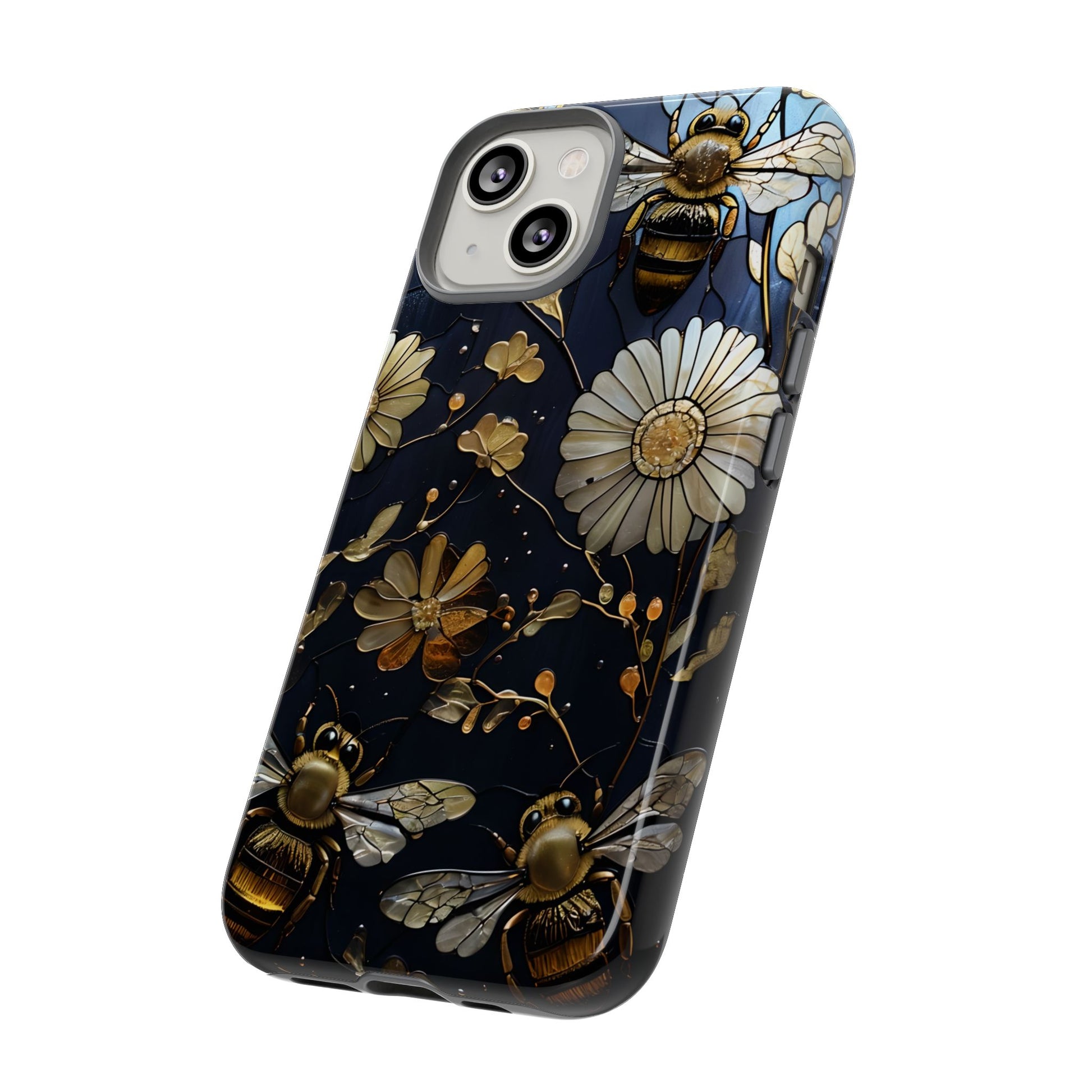 Bee & Flower Phone Cases - Tough, Stylish Protection, Gifts for Nature Lovers, Floral Phone Accessories, Cute Cases for All Ages