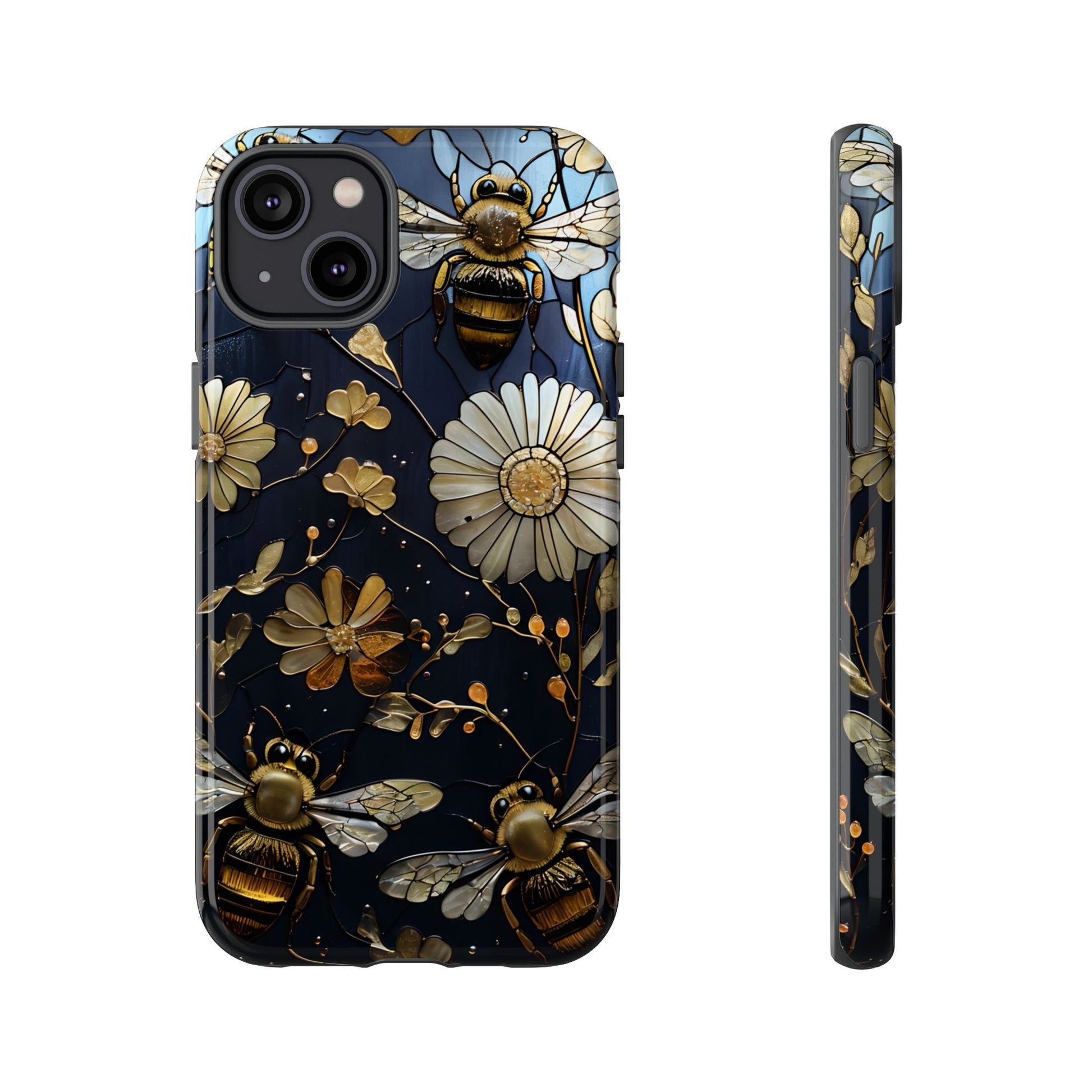 Bee & Flower Phone Cases - Tough, Stylish Protection, Gifts for Nature Lovers, Floral Phone Accessories, Cute Cases for All Ages