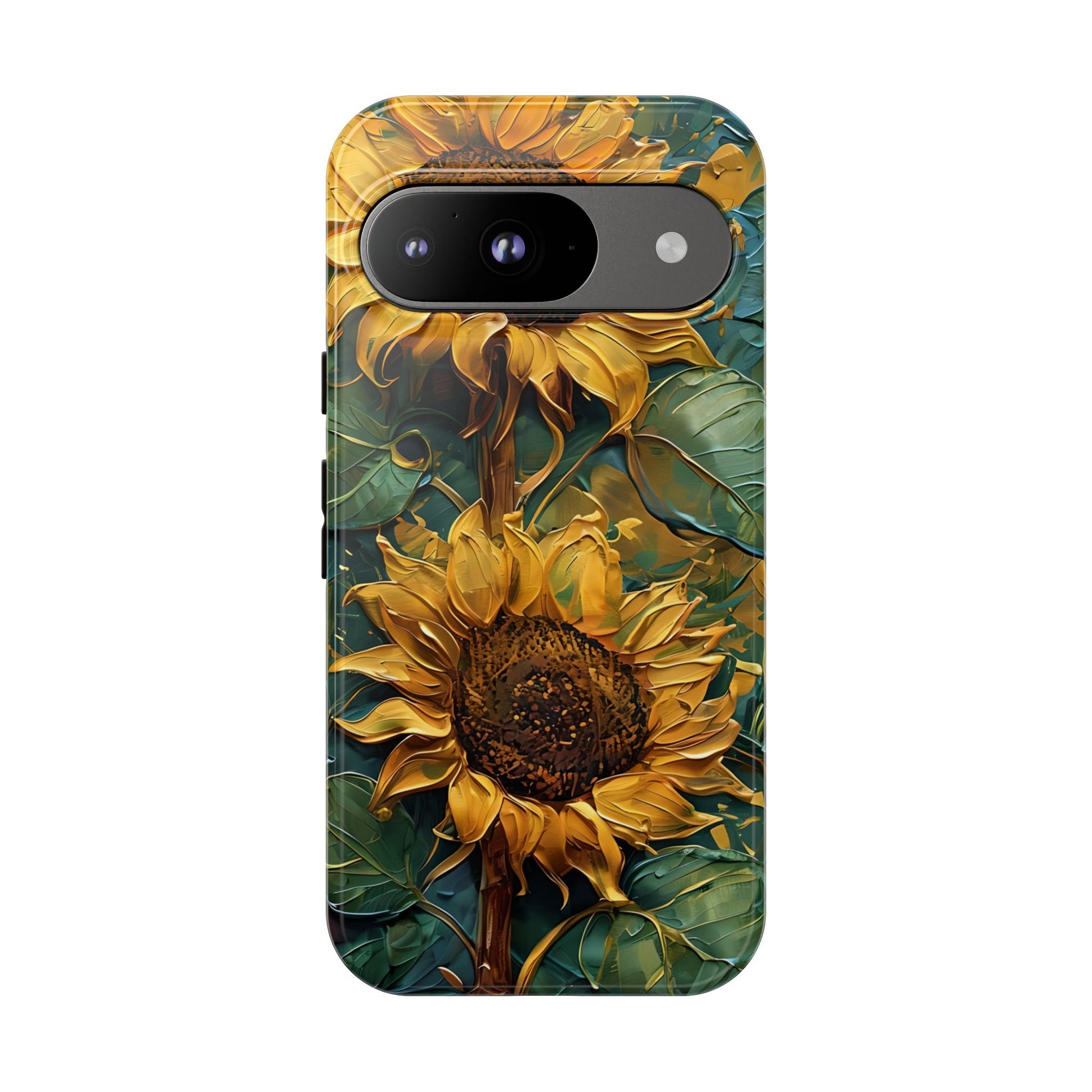 Sunflower Tough Phone Case - Floral Protection, Gift for Nature Lovers, Customizable, Summer Vibes, Eco-Friendly Accessories